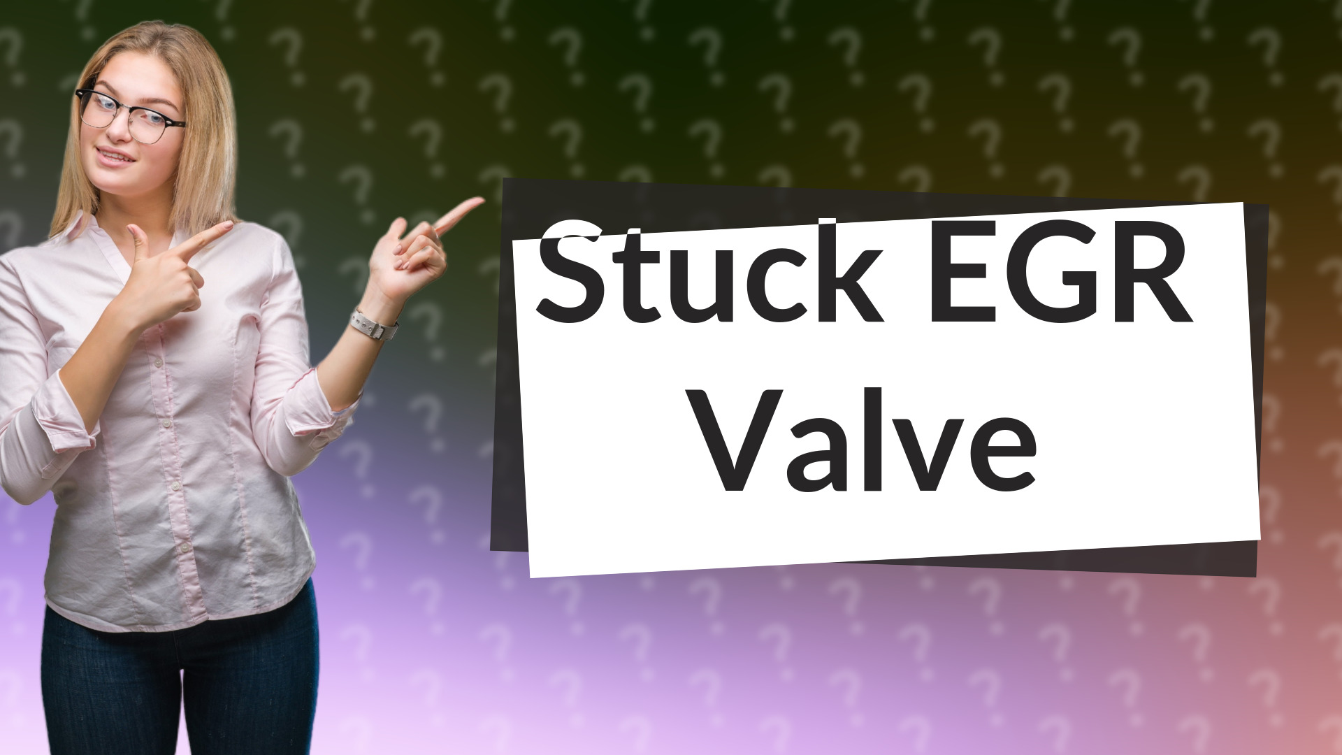 Stuck EGR Valve