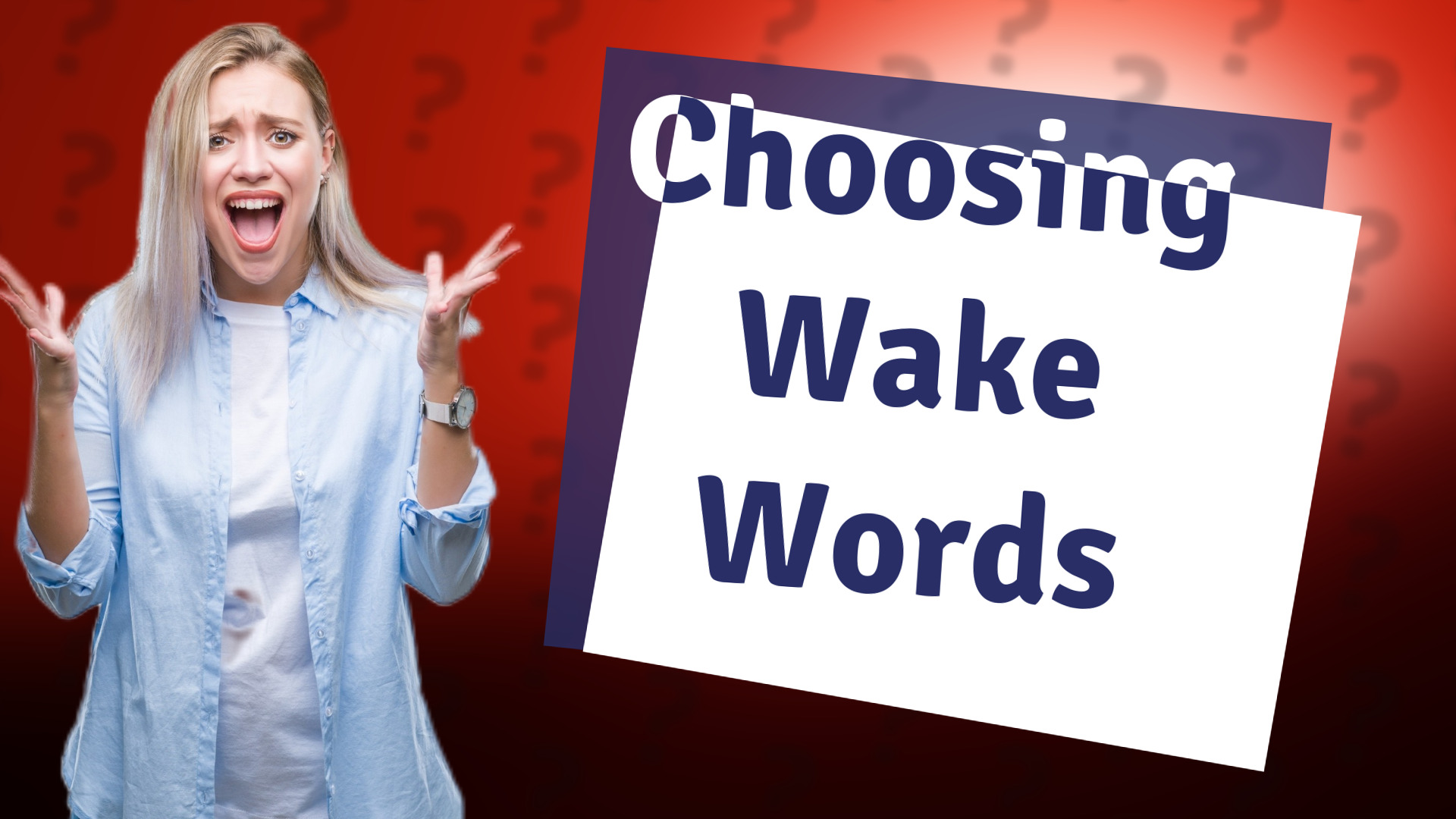 Choosing Wake Words