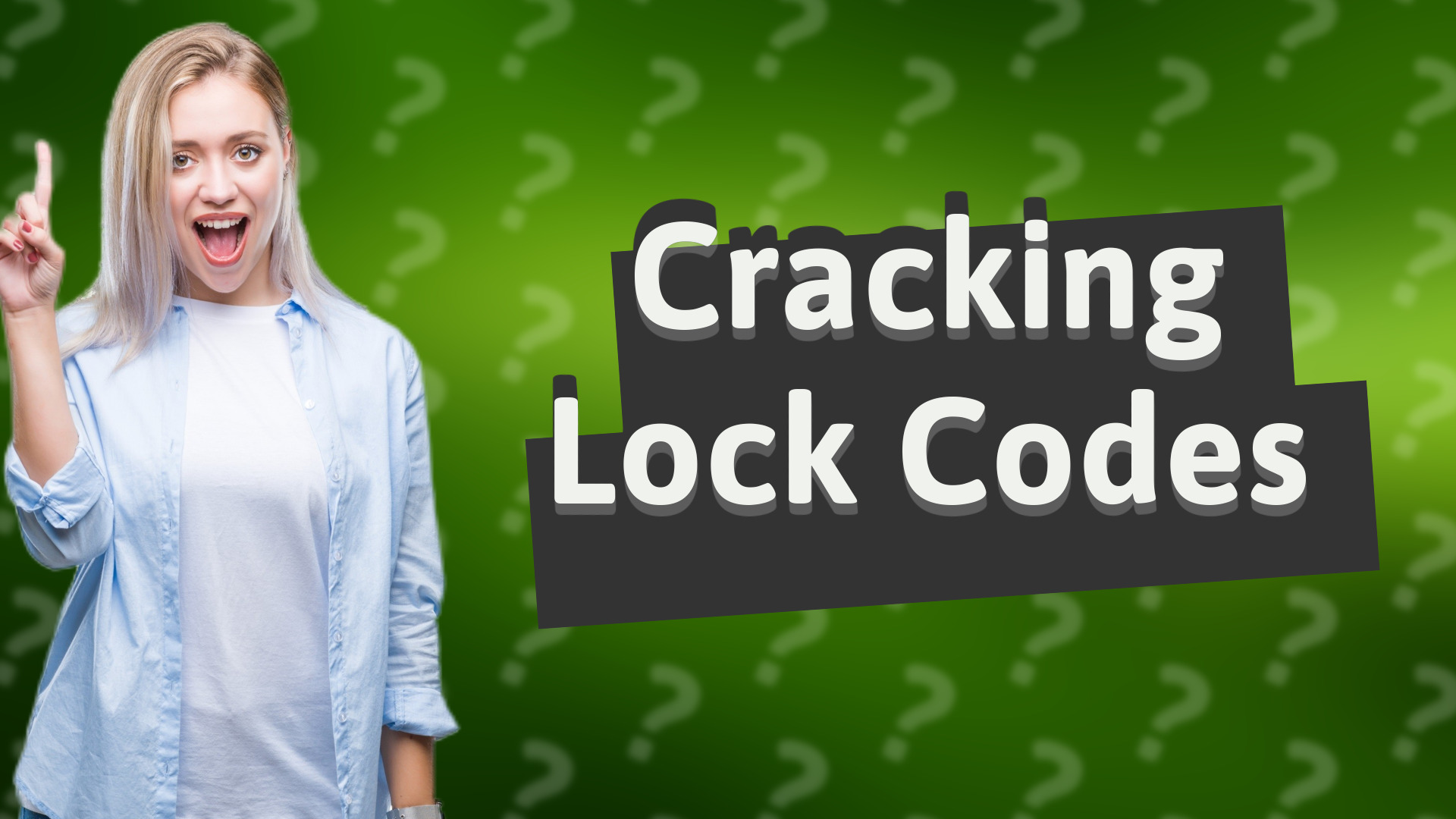 Cracking Lock Codes