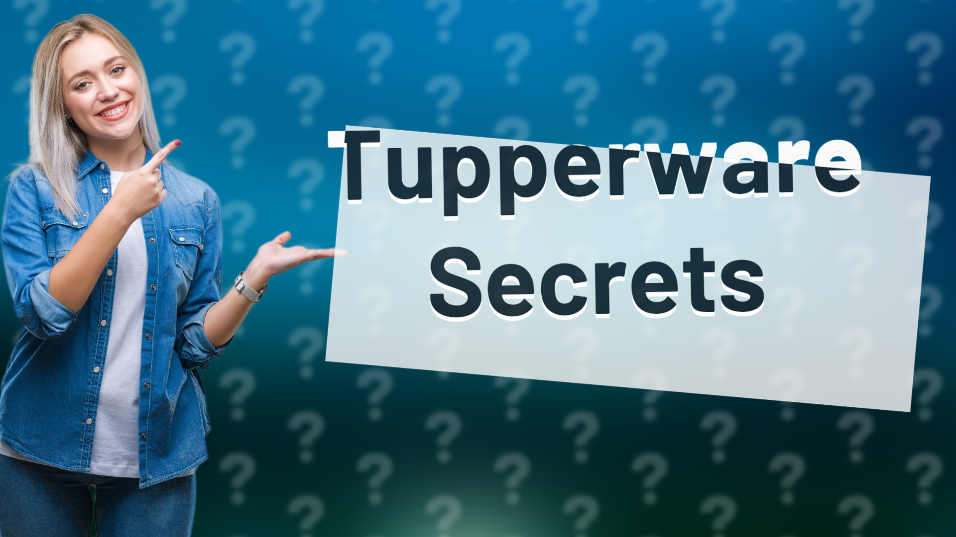 Tupperware Secrets