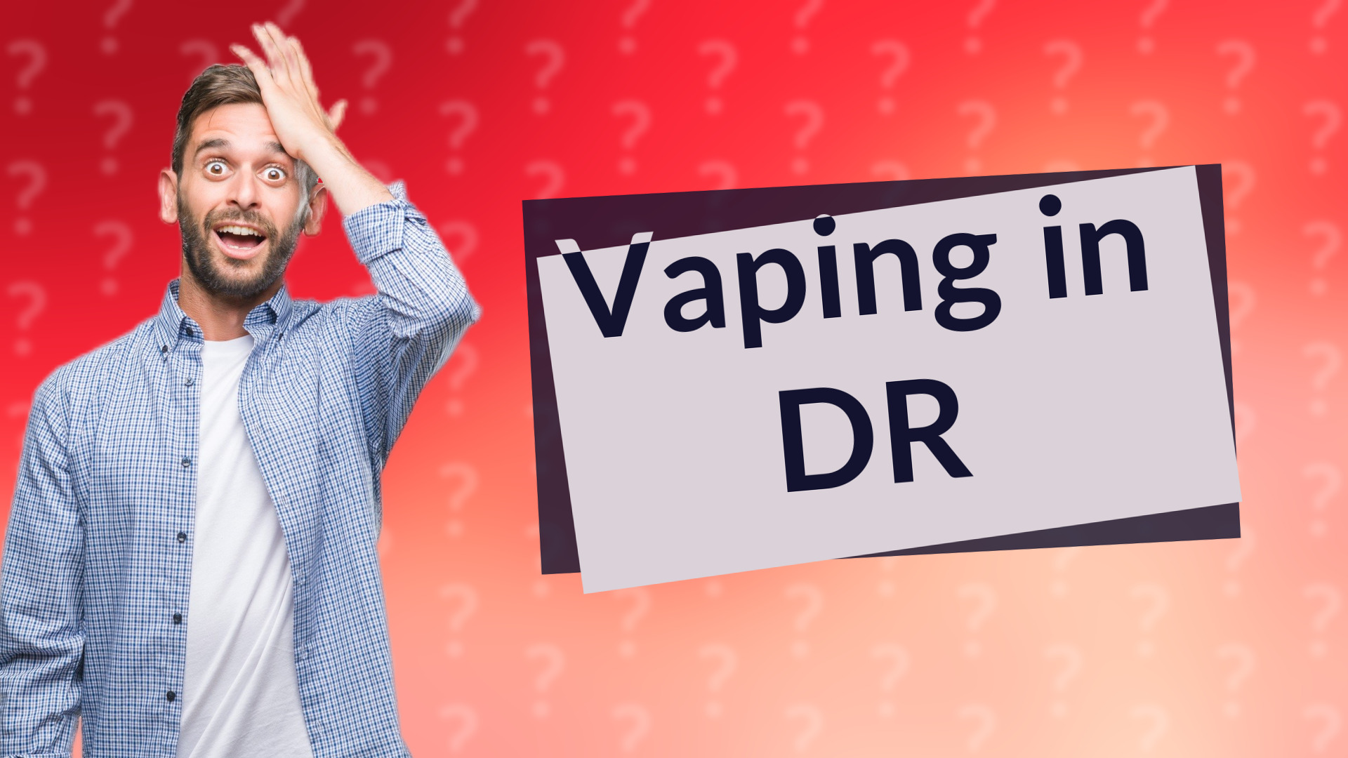 Vaping in DR