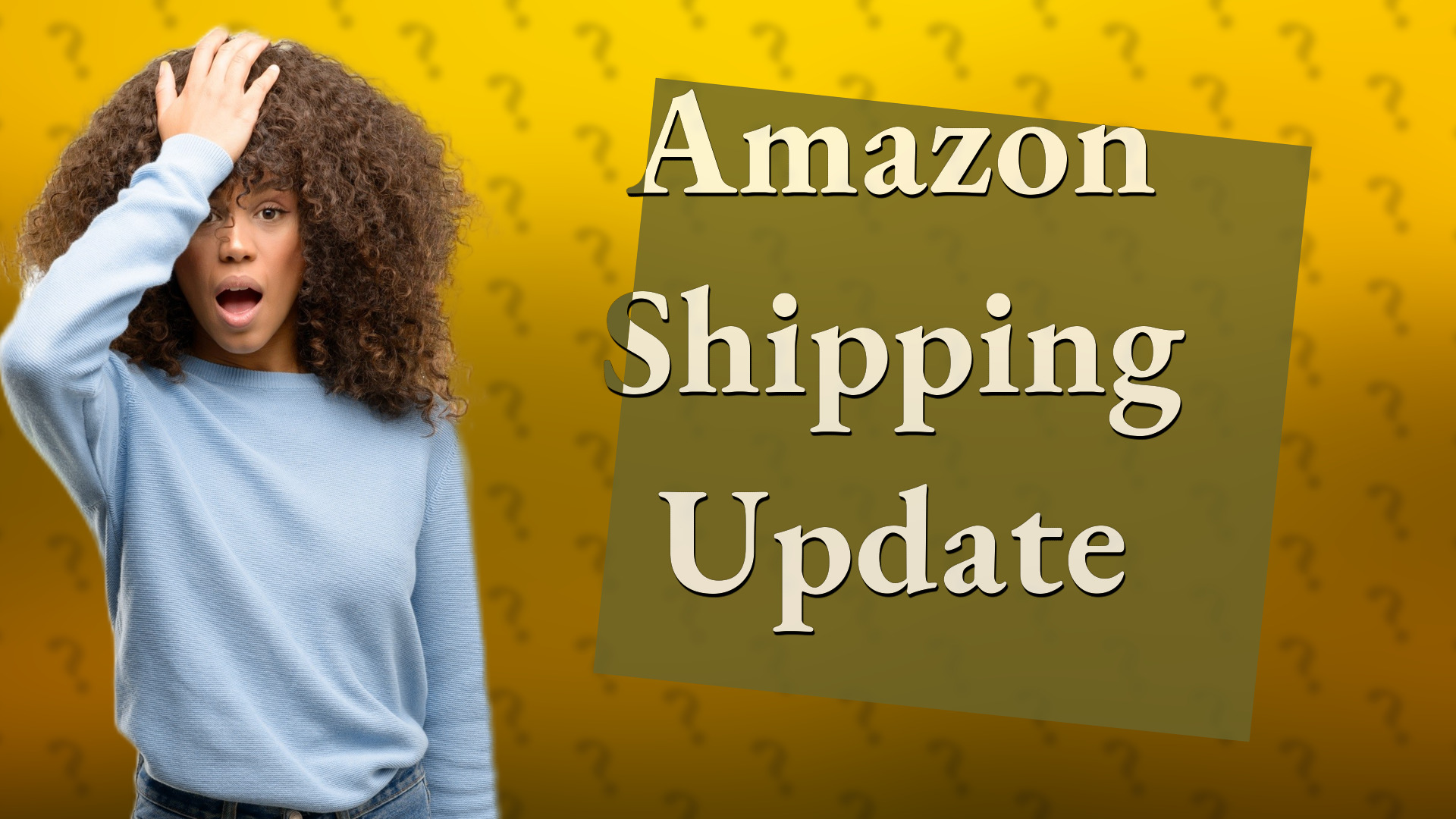 Amazon Shipping Update