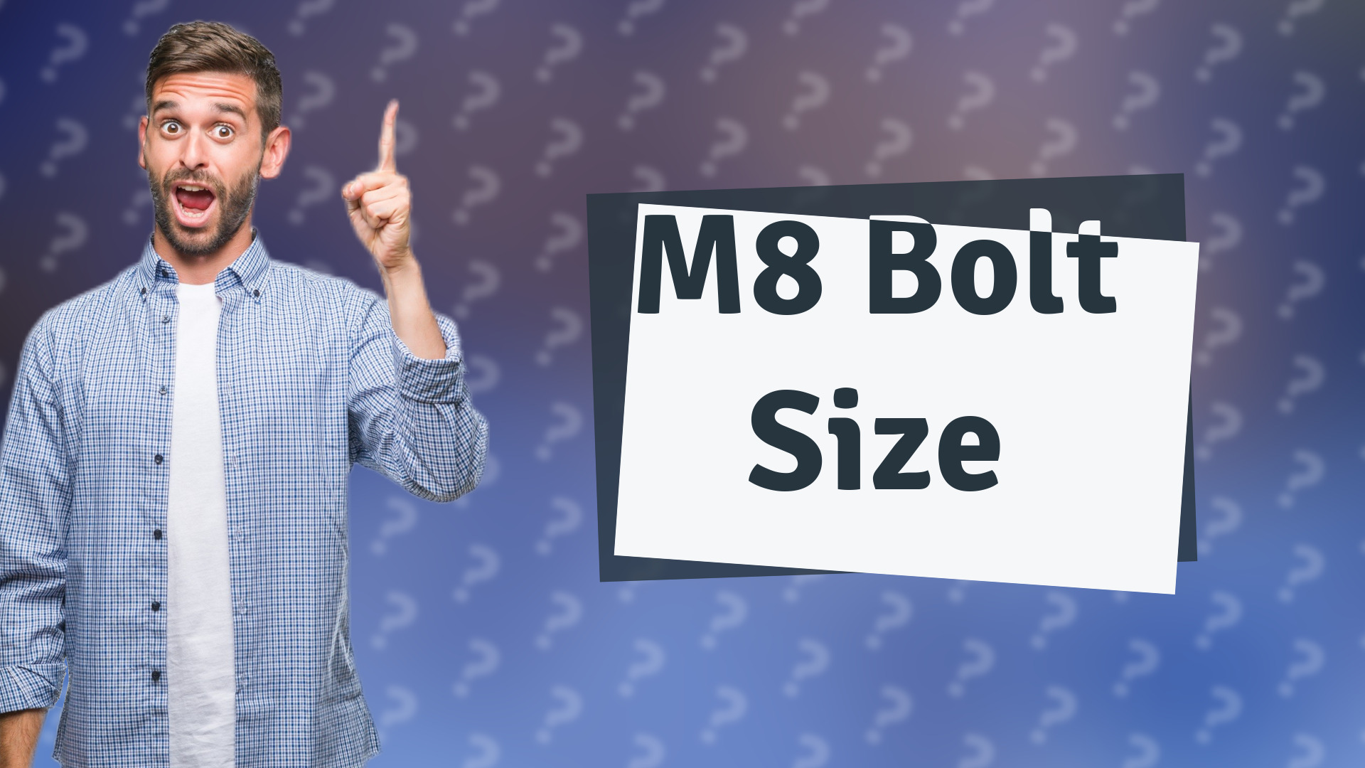 M8 Bolt Size