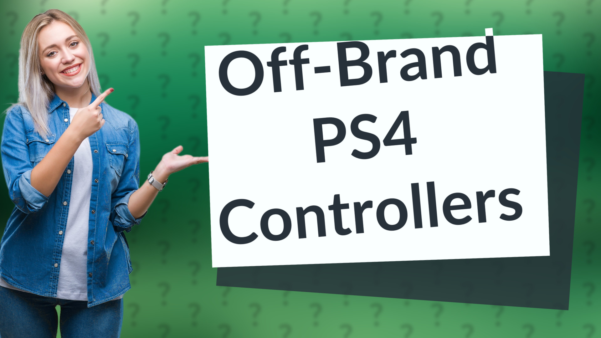 Off-Brand PS4 Controllers