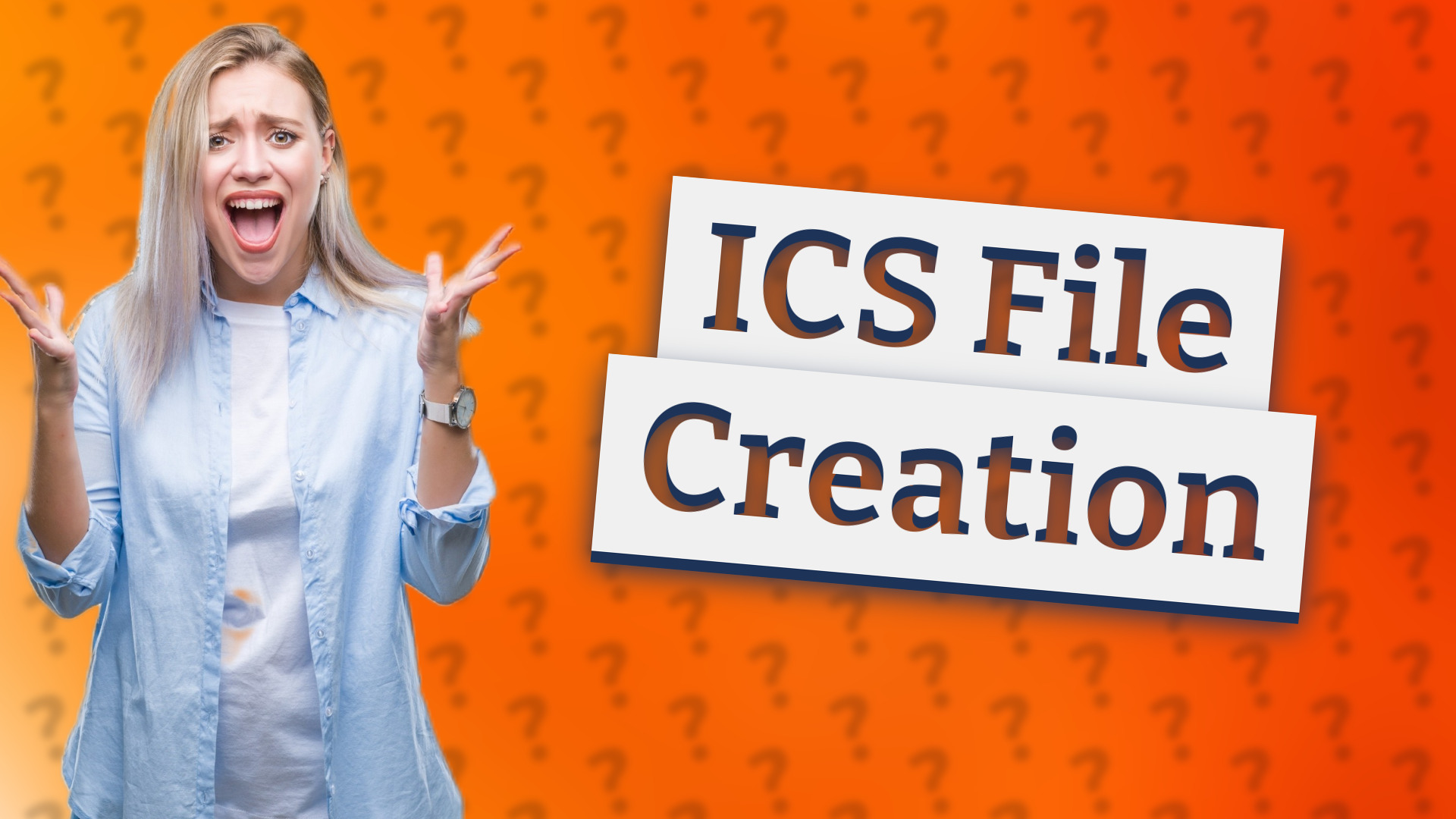 ICS File Creation