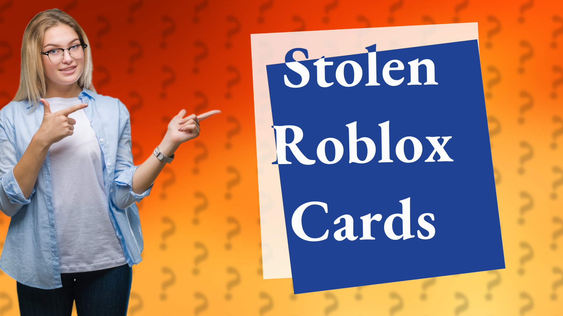 Stolen Roblox Cards