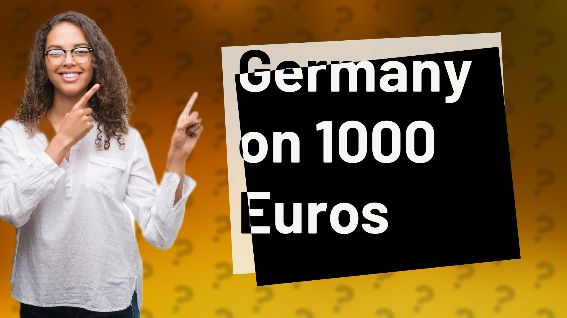 Germany on 1000 Euros