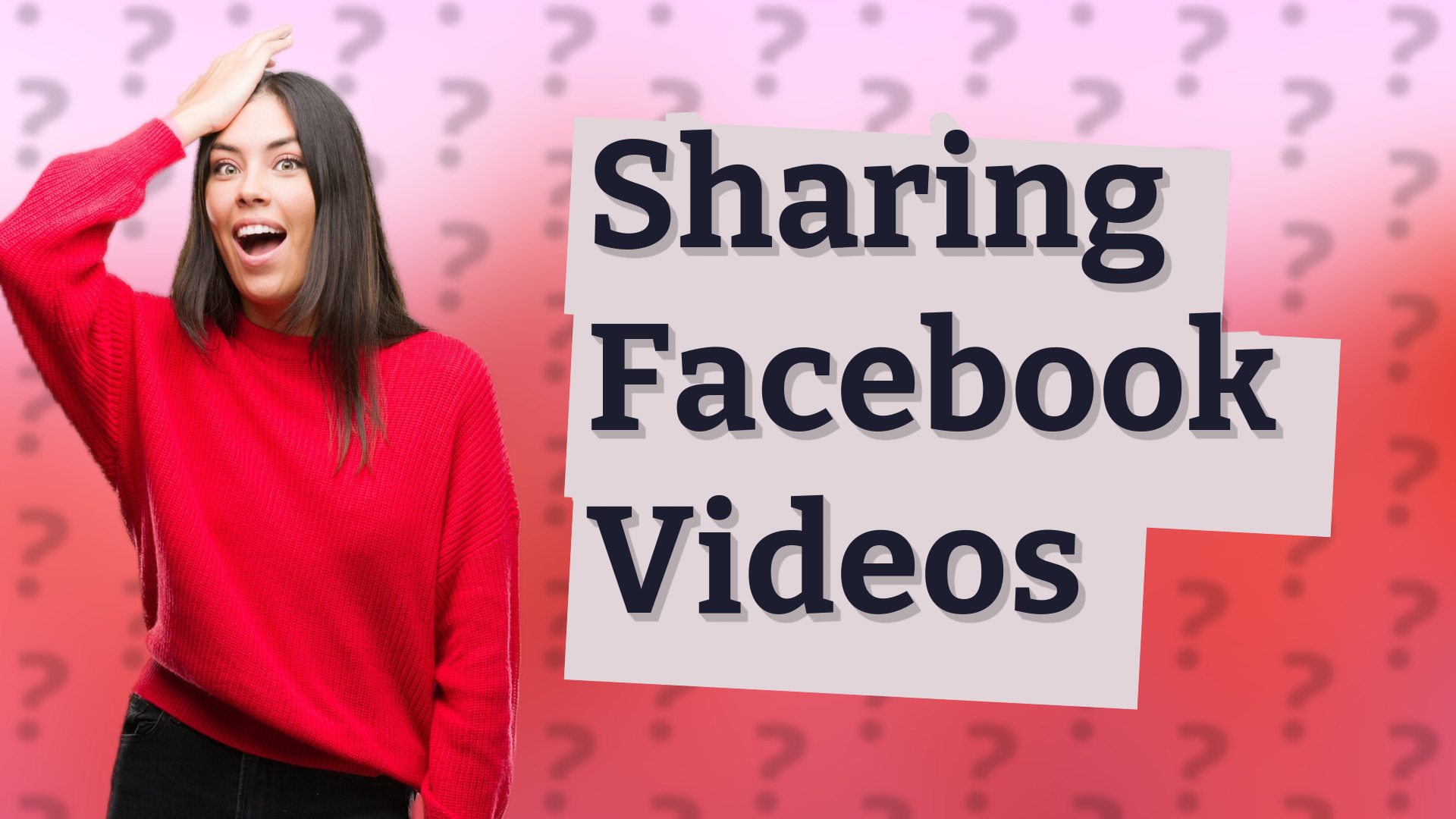 Sharing Facebook Videos