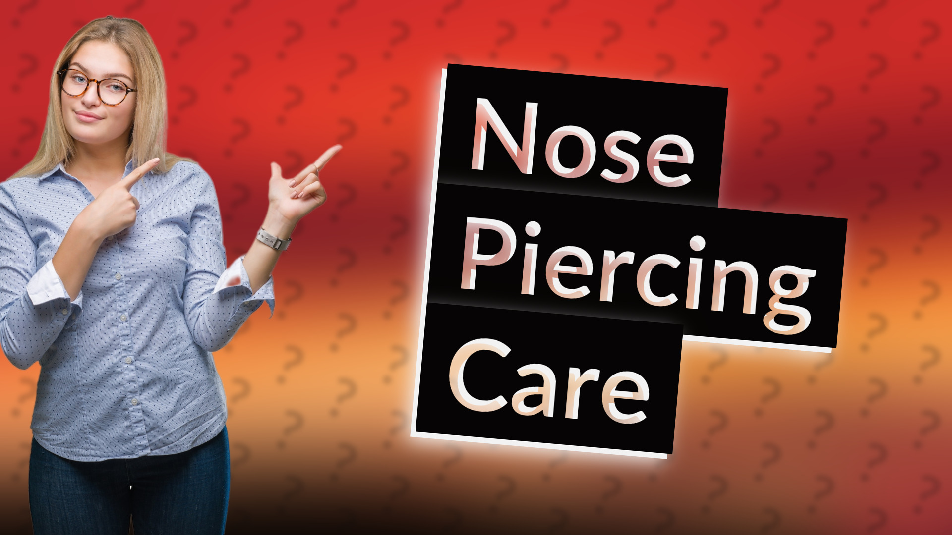 Nose Piercing Care