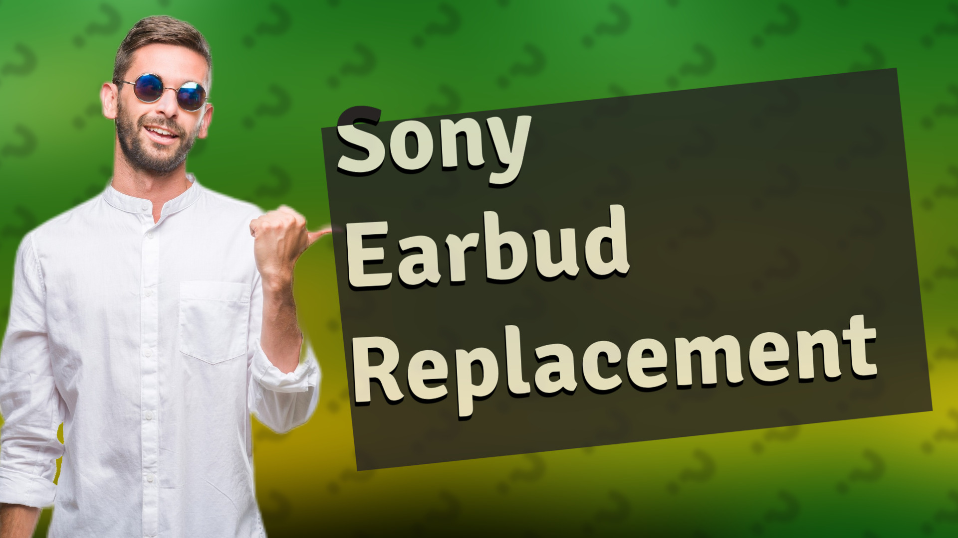 Sony Earbud Replacement