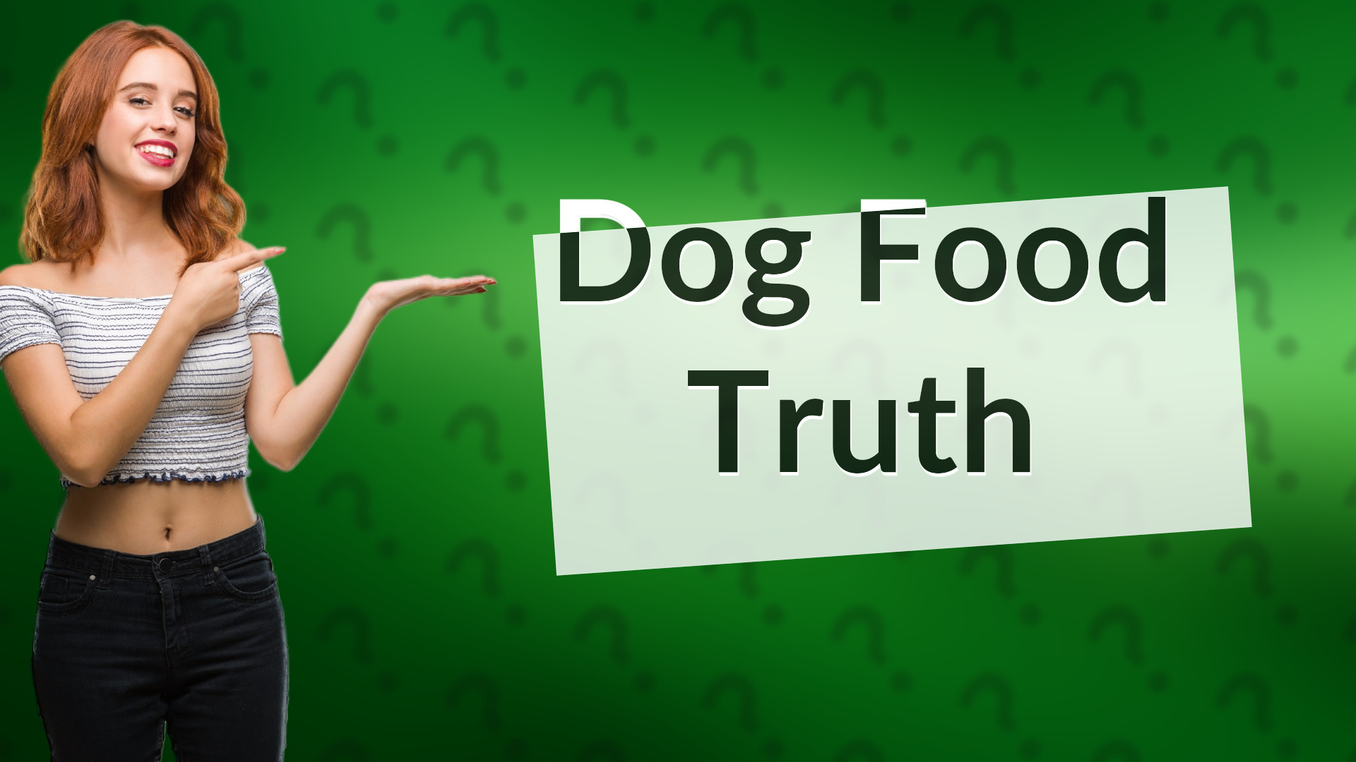 Dog Food Truth