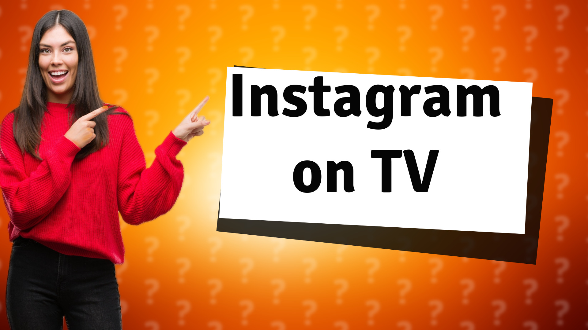Instagram on TV