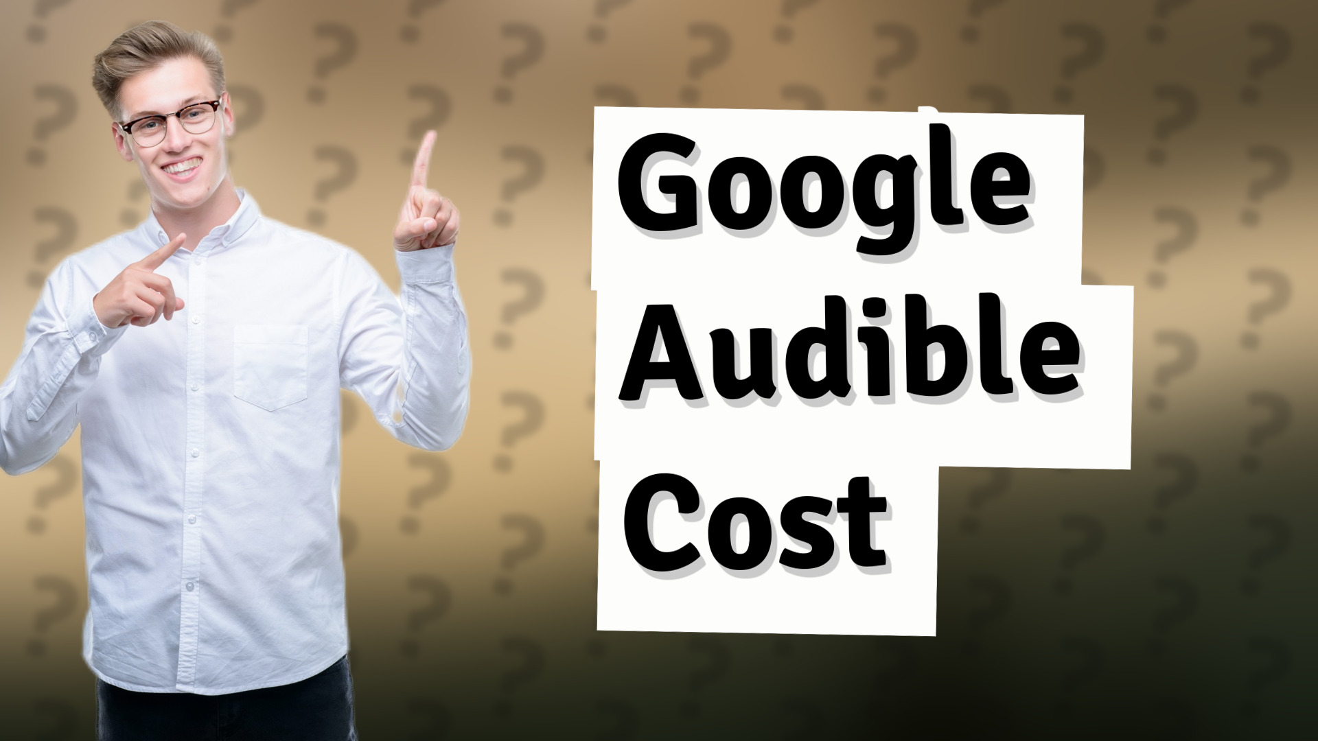 Google Audible Cost