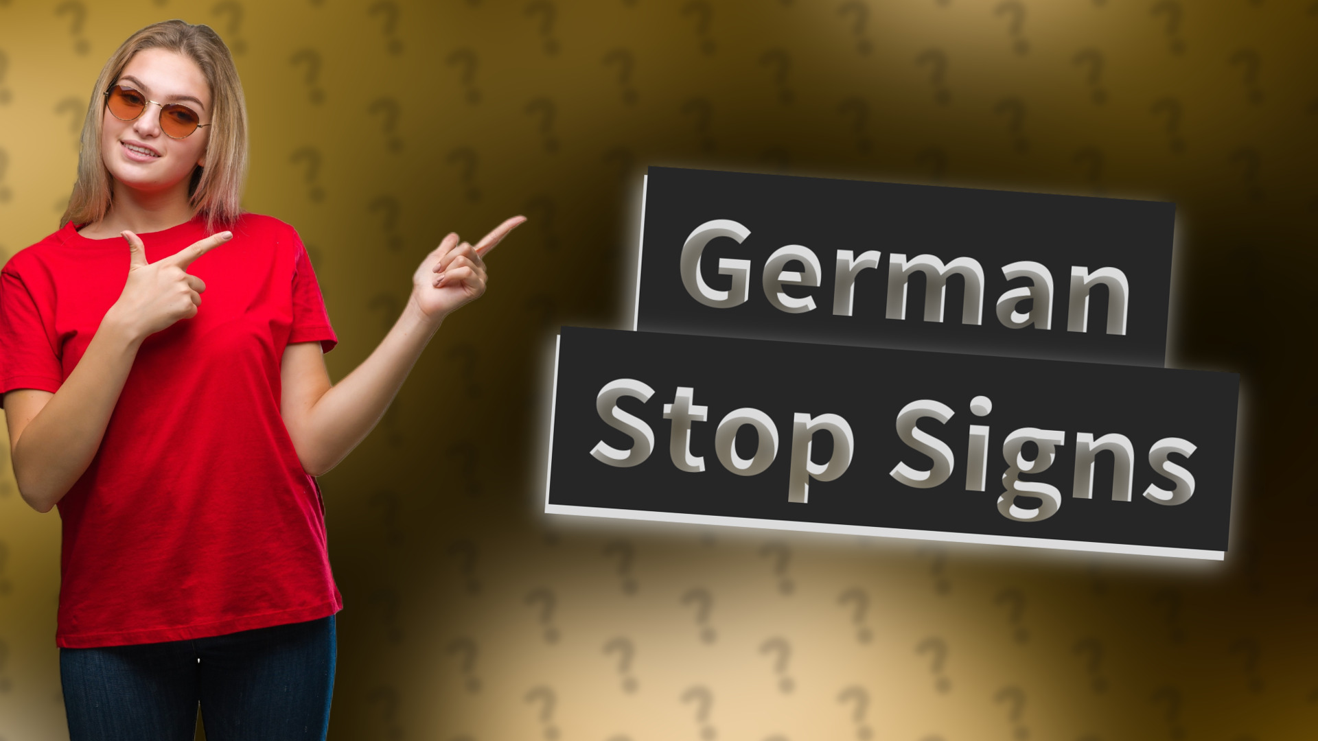 German Stop Signs