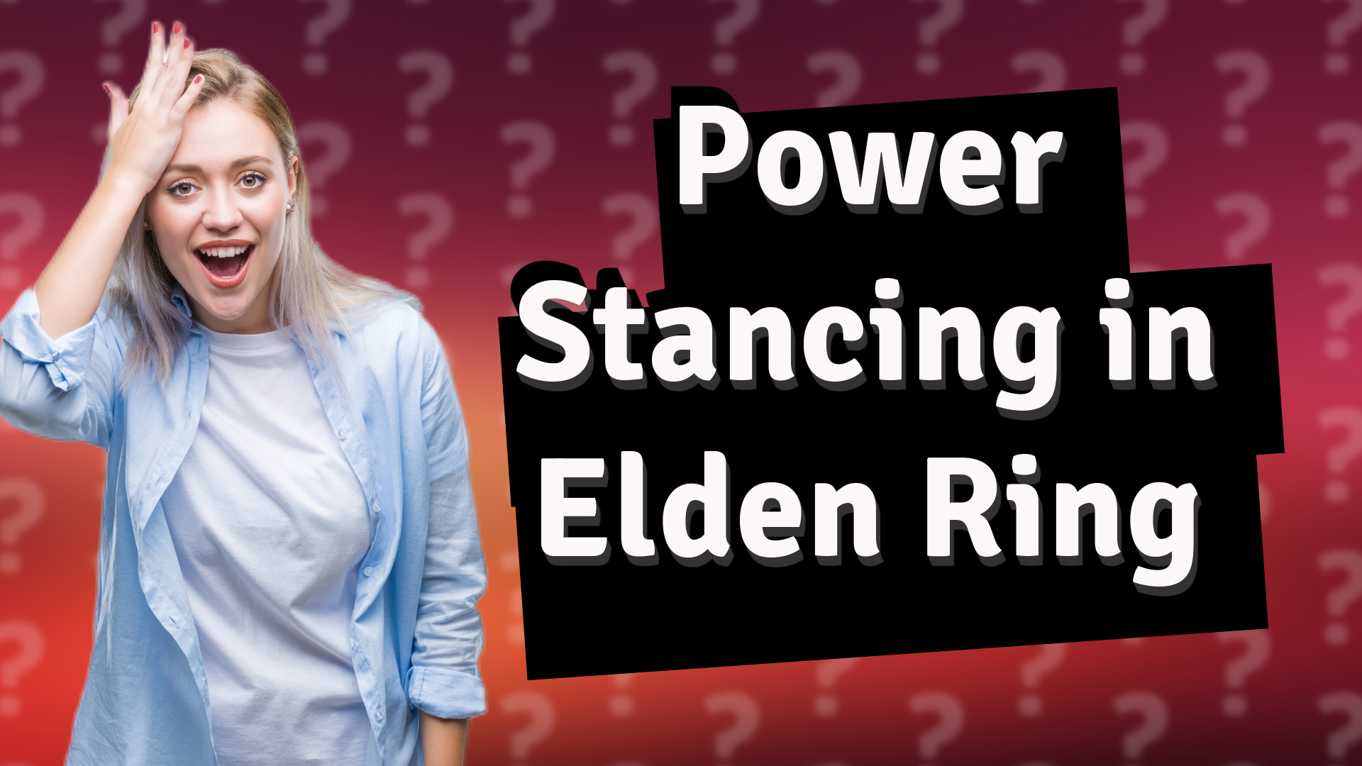 Power Stancing in Elden Ring