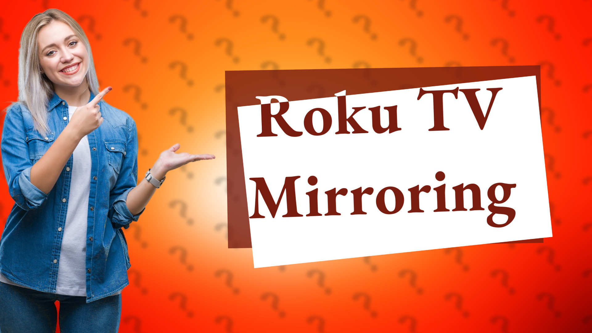 Roku TV Mirroring