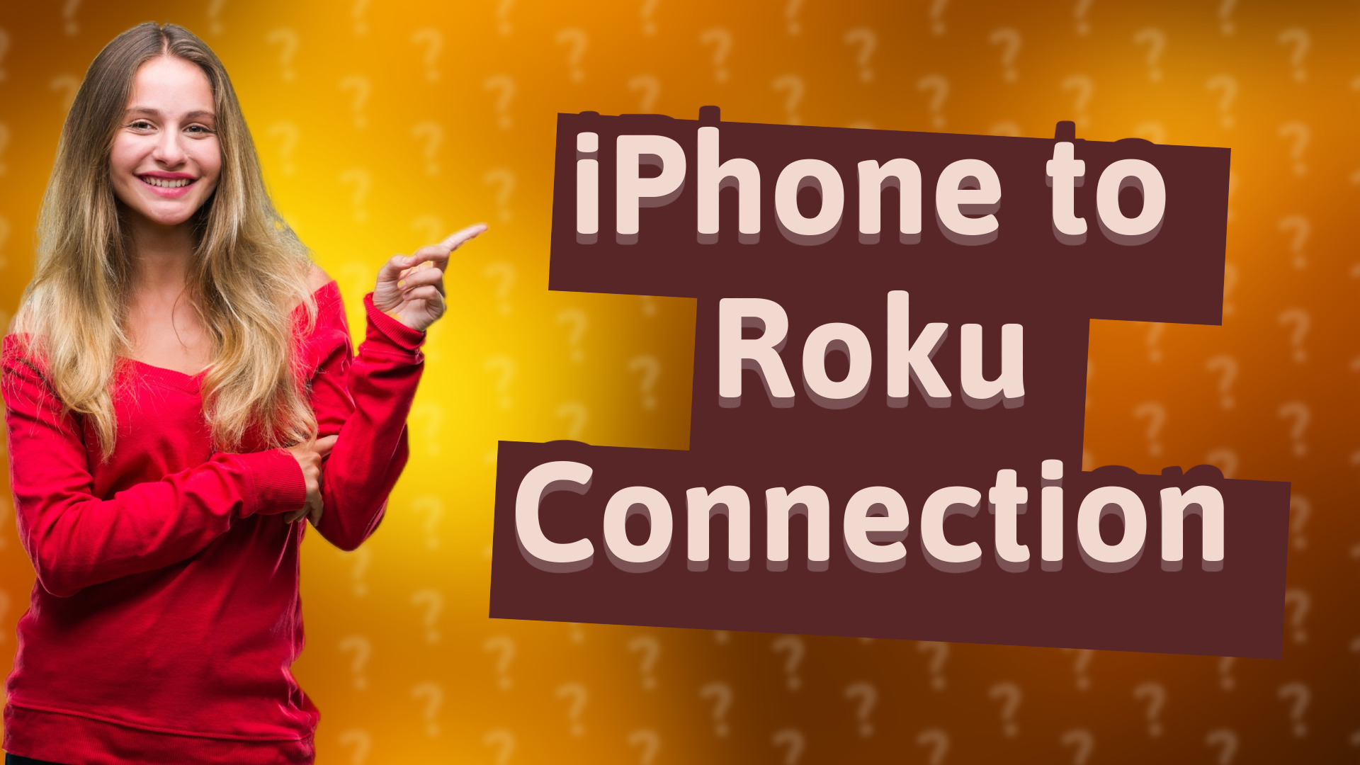 iPhone to Roku Connection