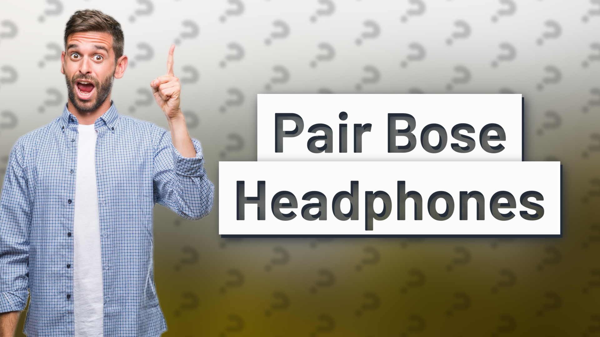 Pair Bose Headphones