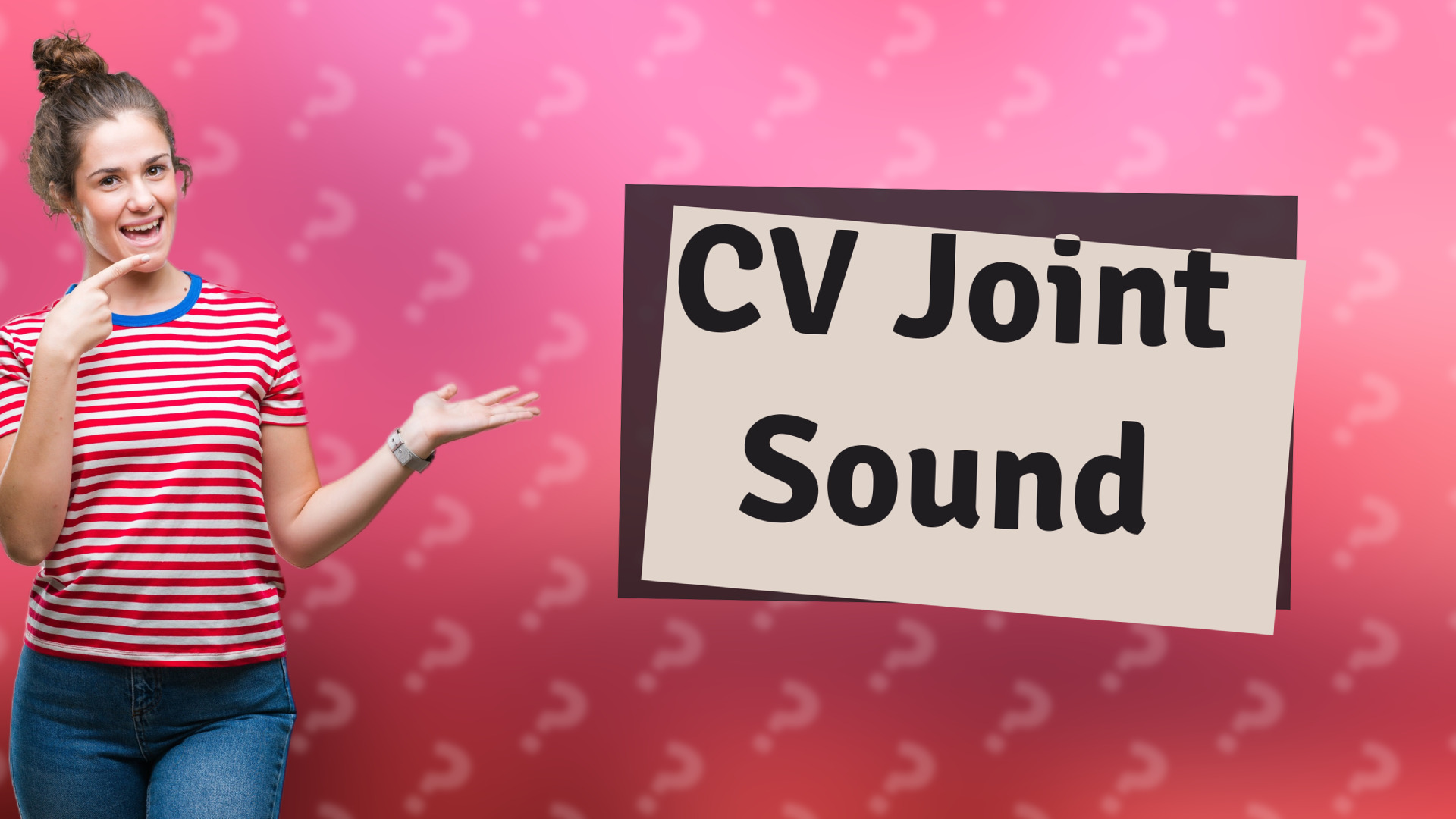 CV Joint Sound
