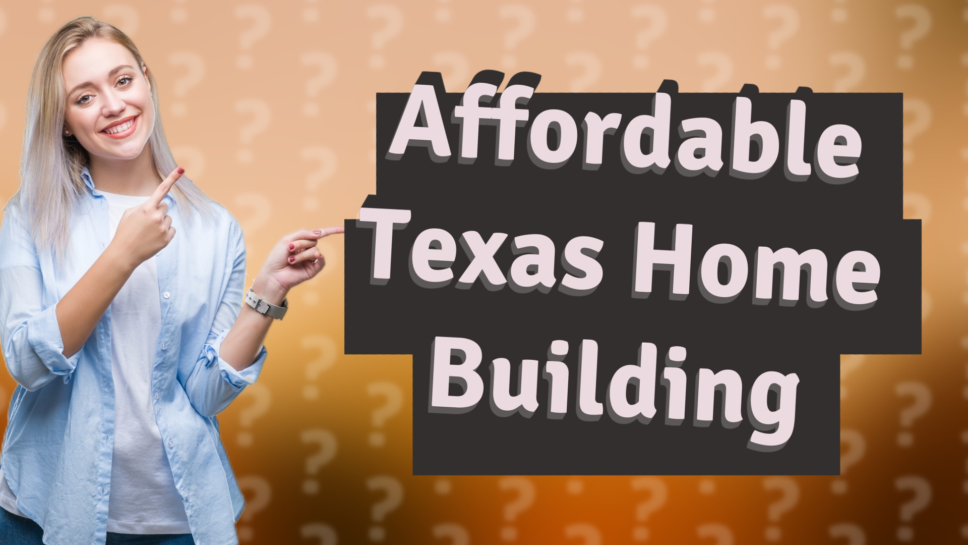 Affordable Texas Home Building