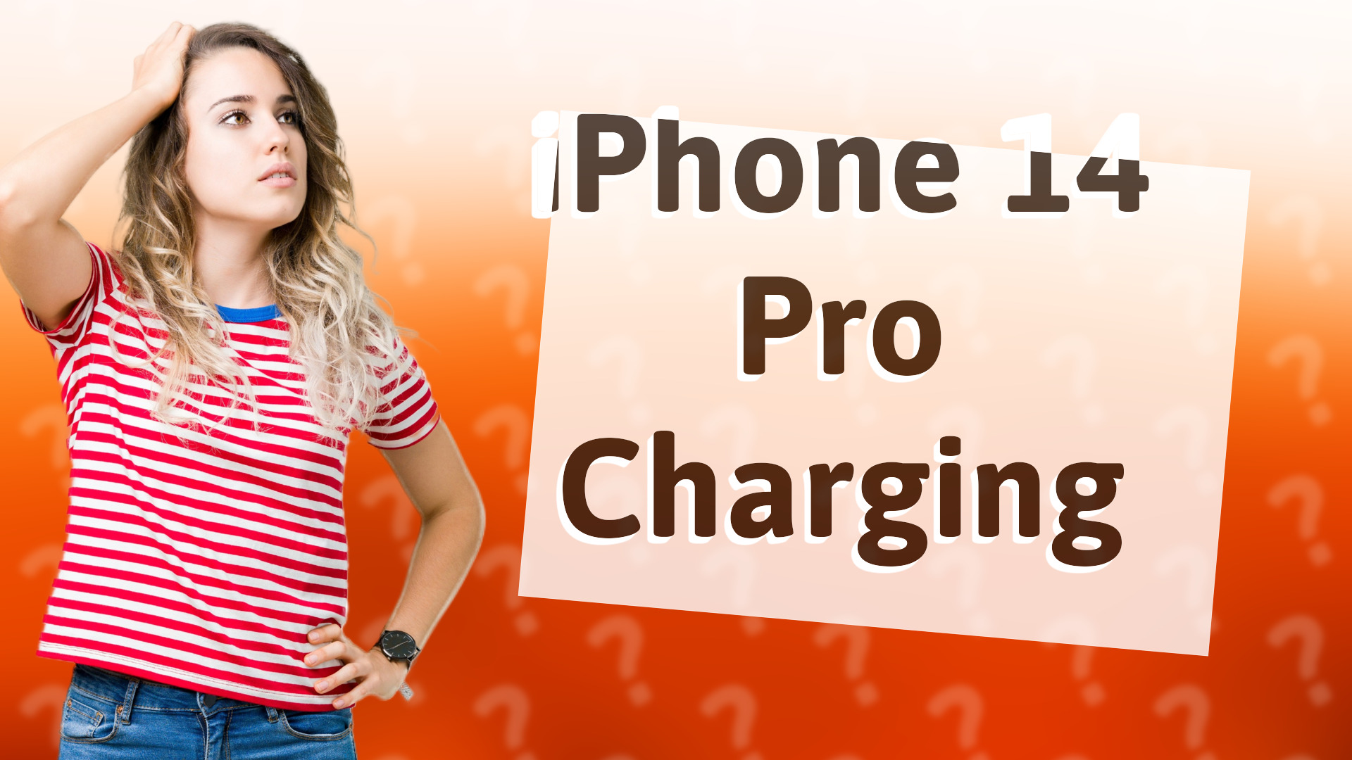 iPhone 14 Pro Charging