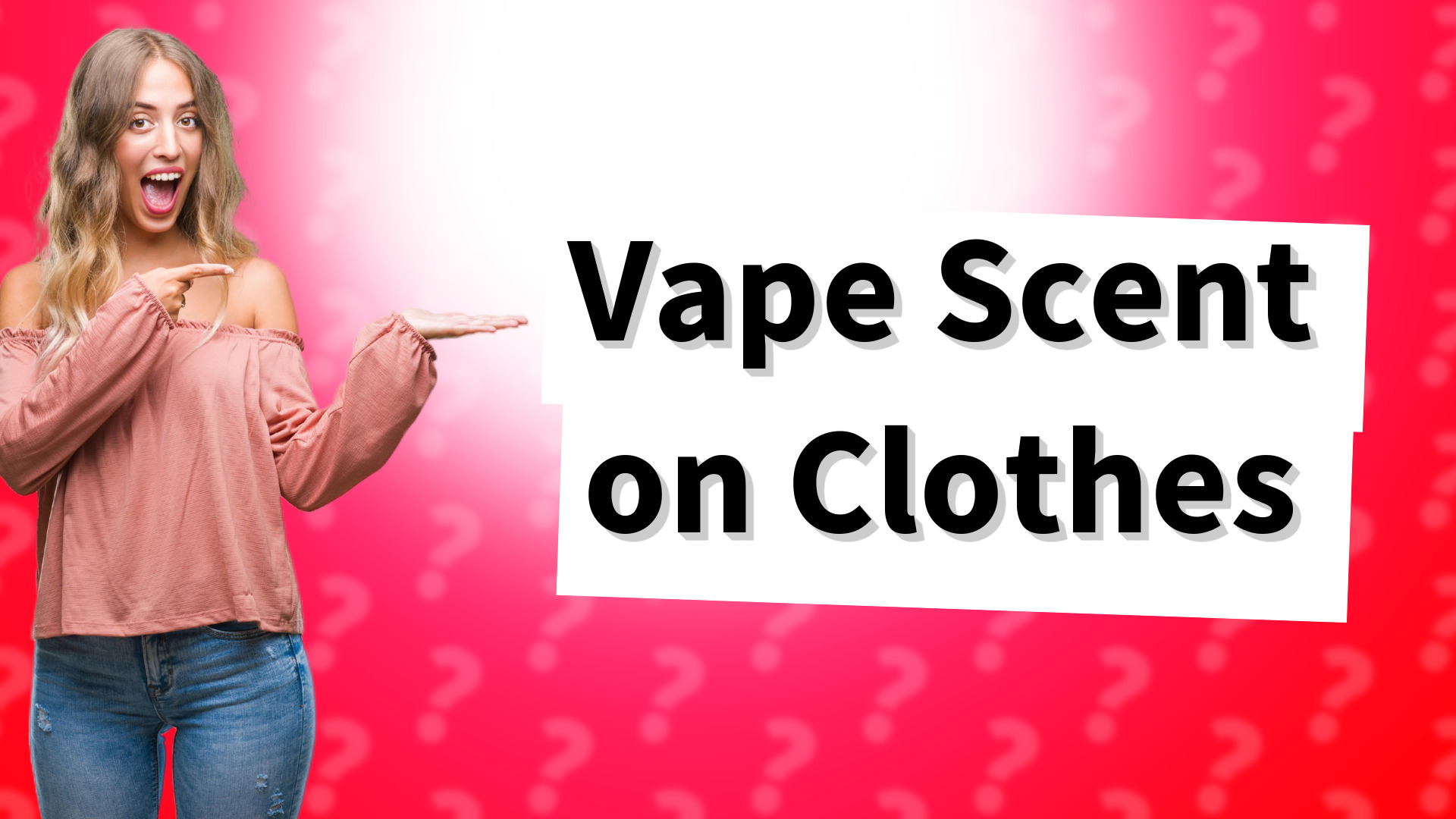 Vape Scent on Clothes
