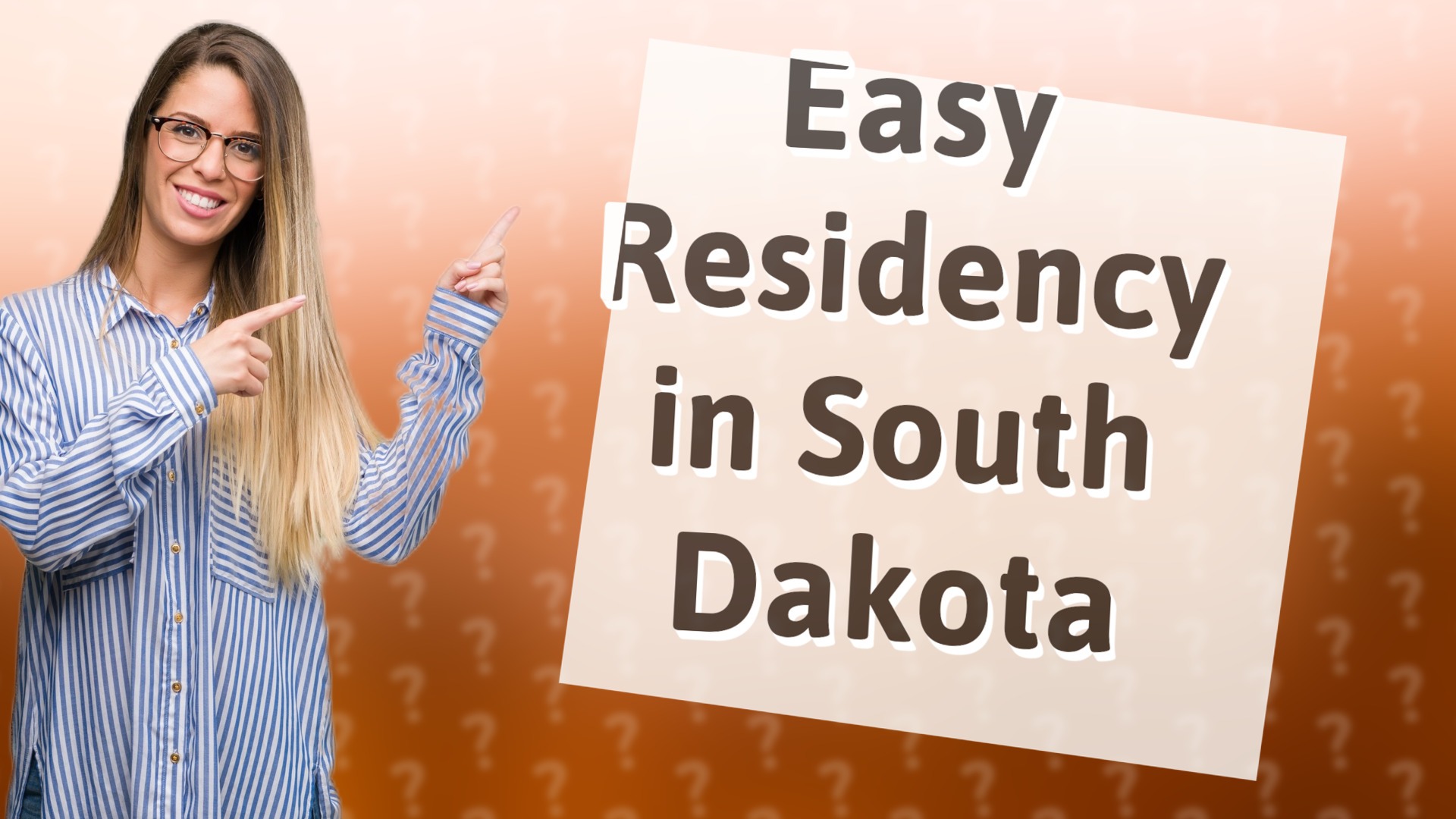 Easy Residency in South Dakota
