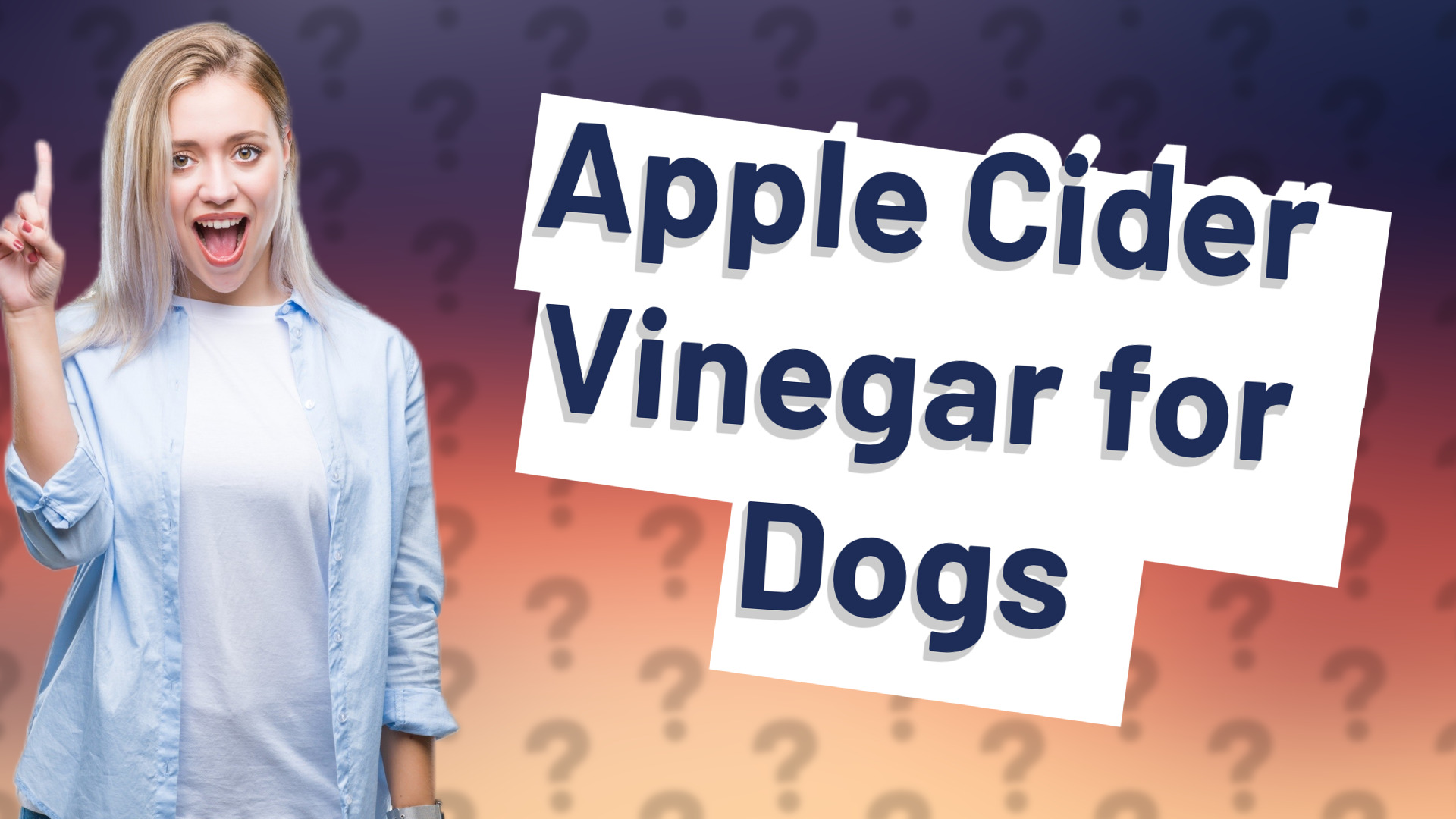 Apple Cider Vinegar for Dogs
