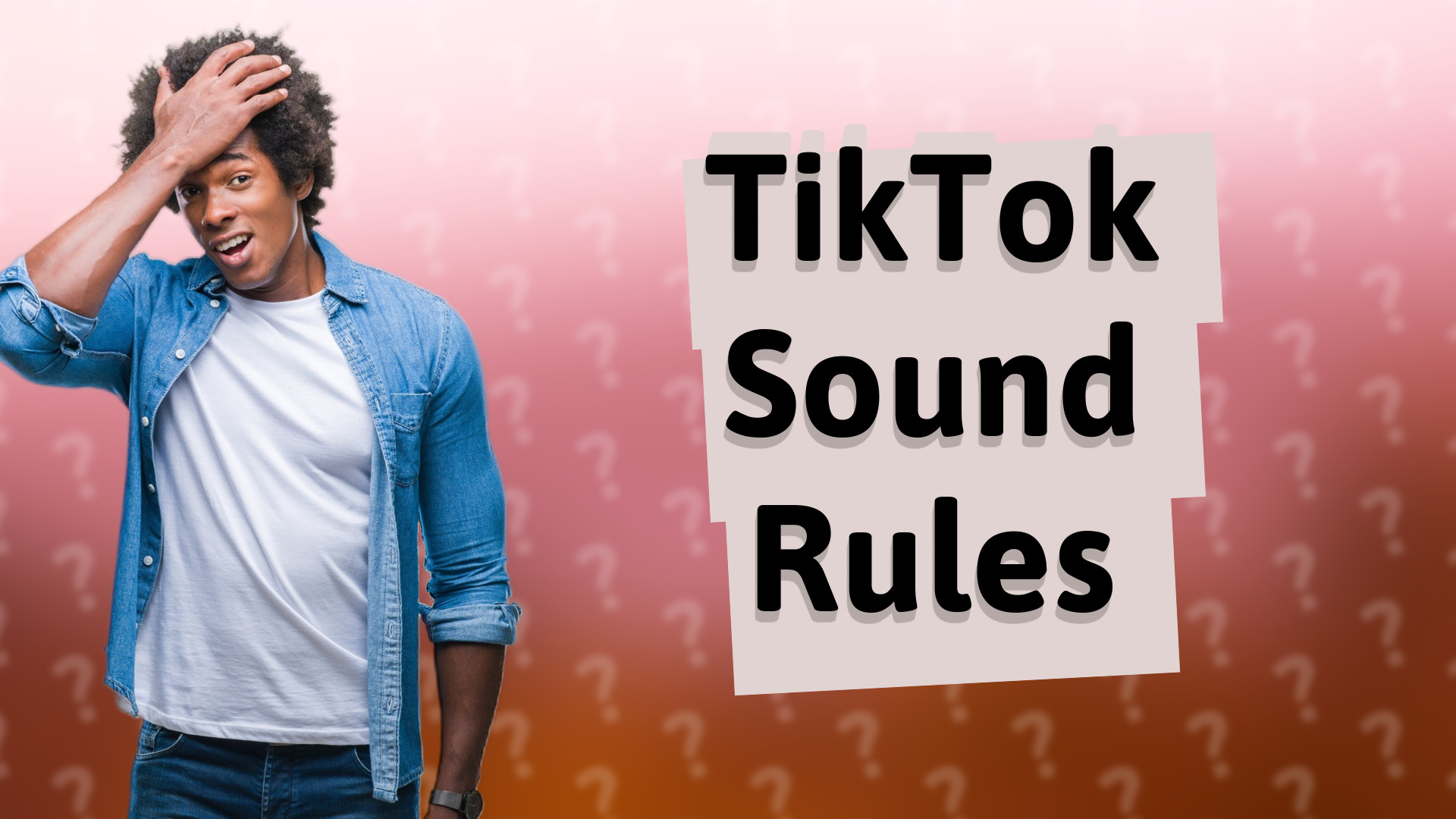 TikTok Sound Rules
