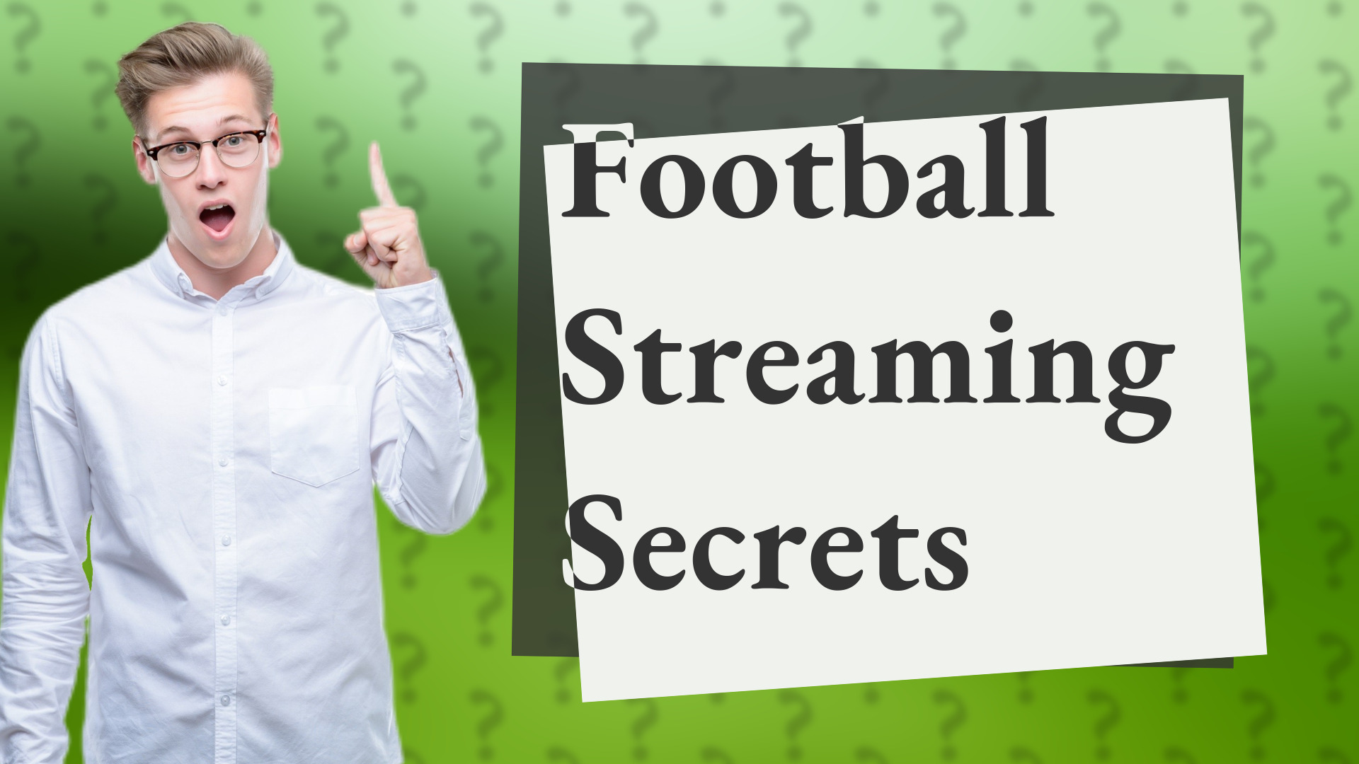 Football Streaming Secrets