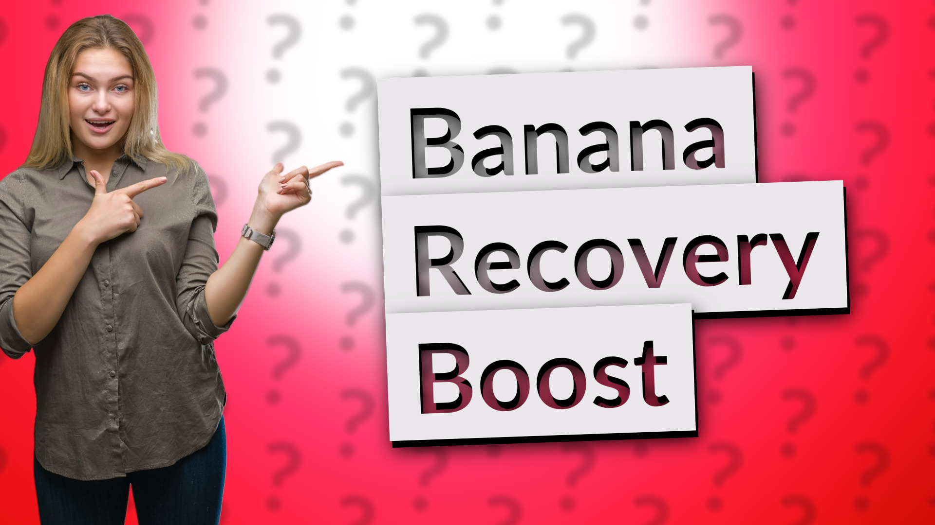 Banana Recovery Boost