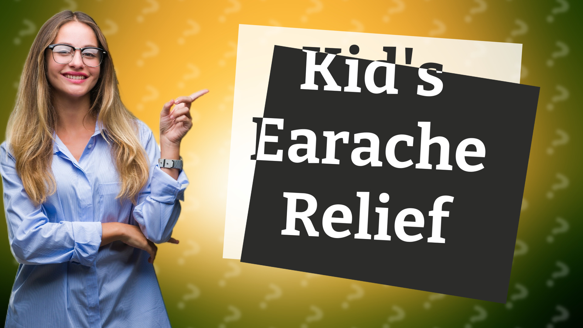 Kid's Earache Relief