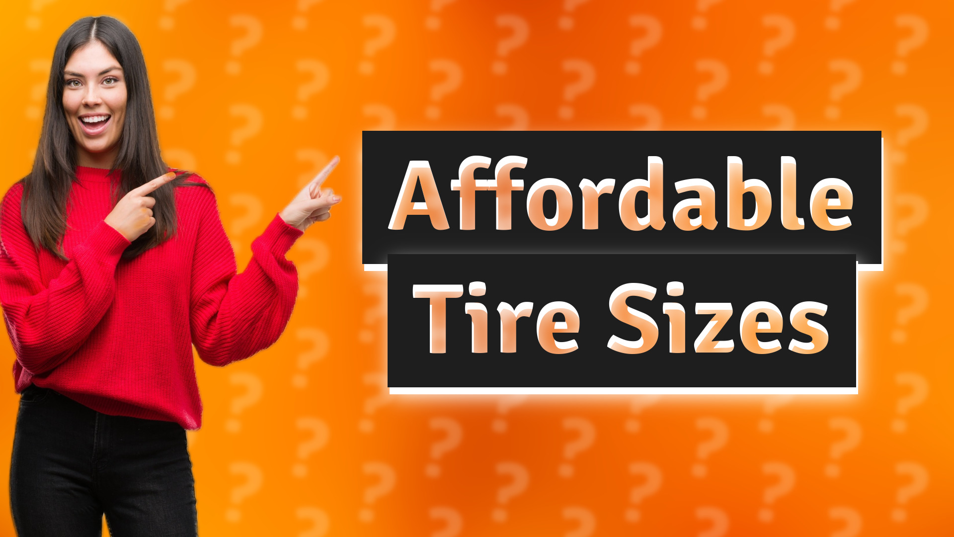 Affordable Tire Sizes