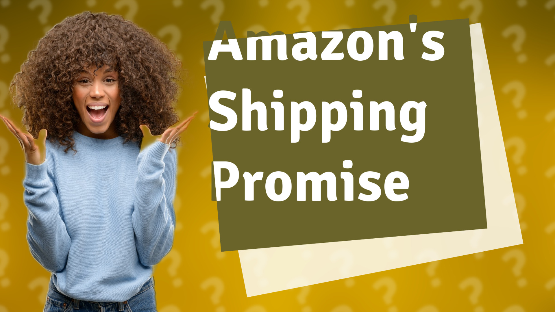 Amazon's Shipping Promise