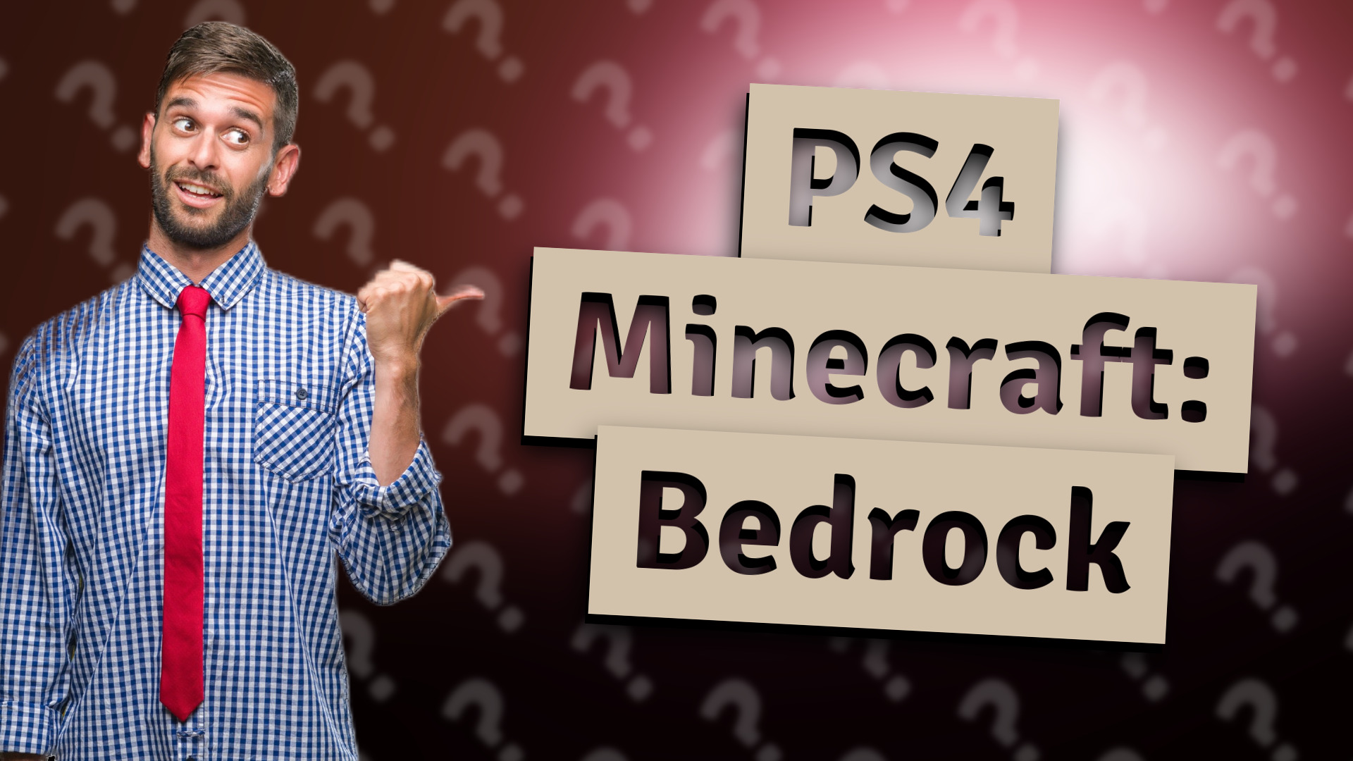 PS4 Minecraft: Bedrock