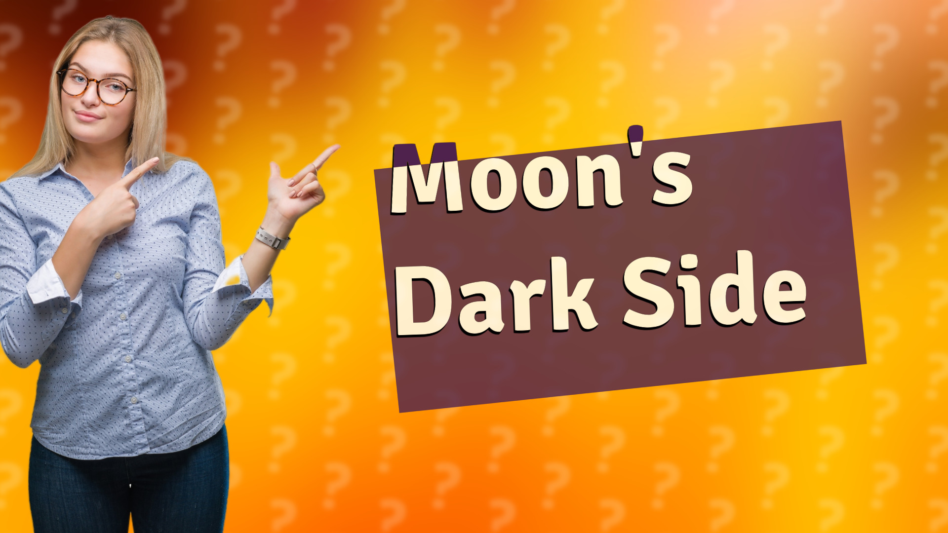 Moon's Dark Side