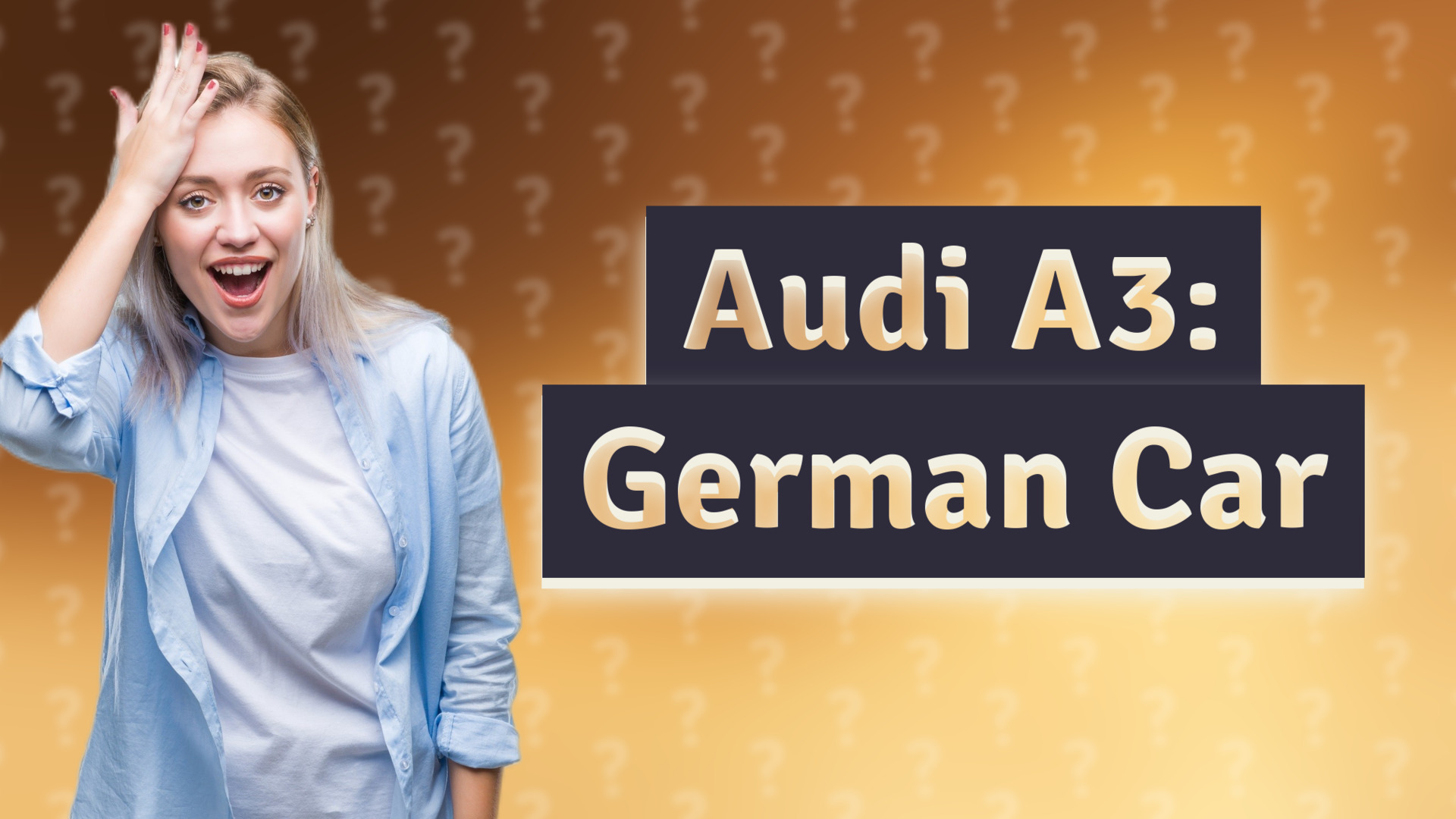 Audi A3: German Car