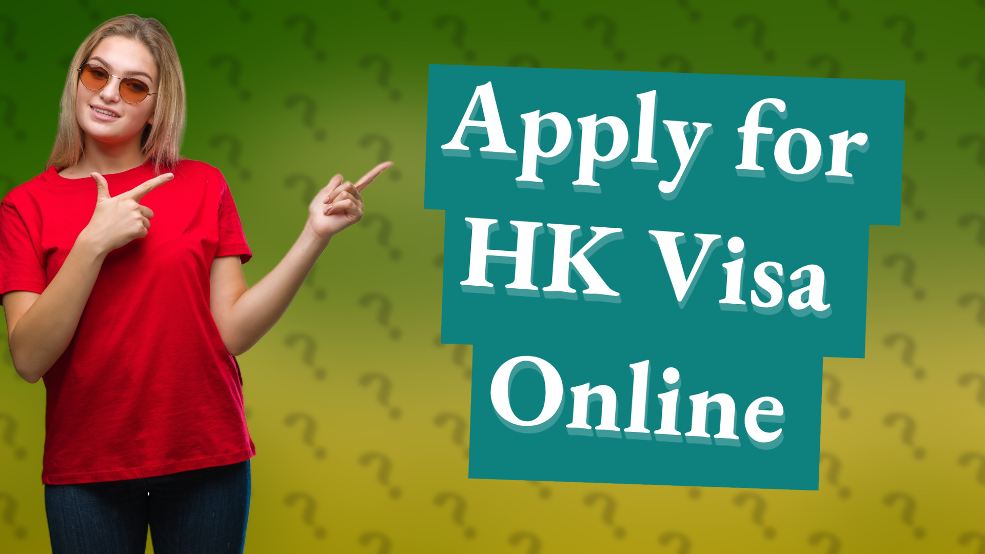 Apply for HK Visa Online