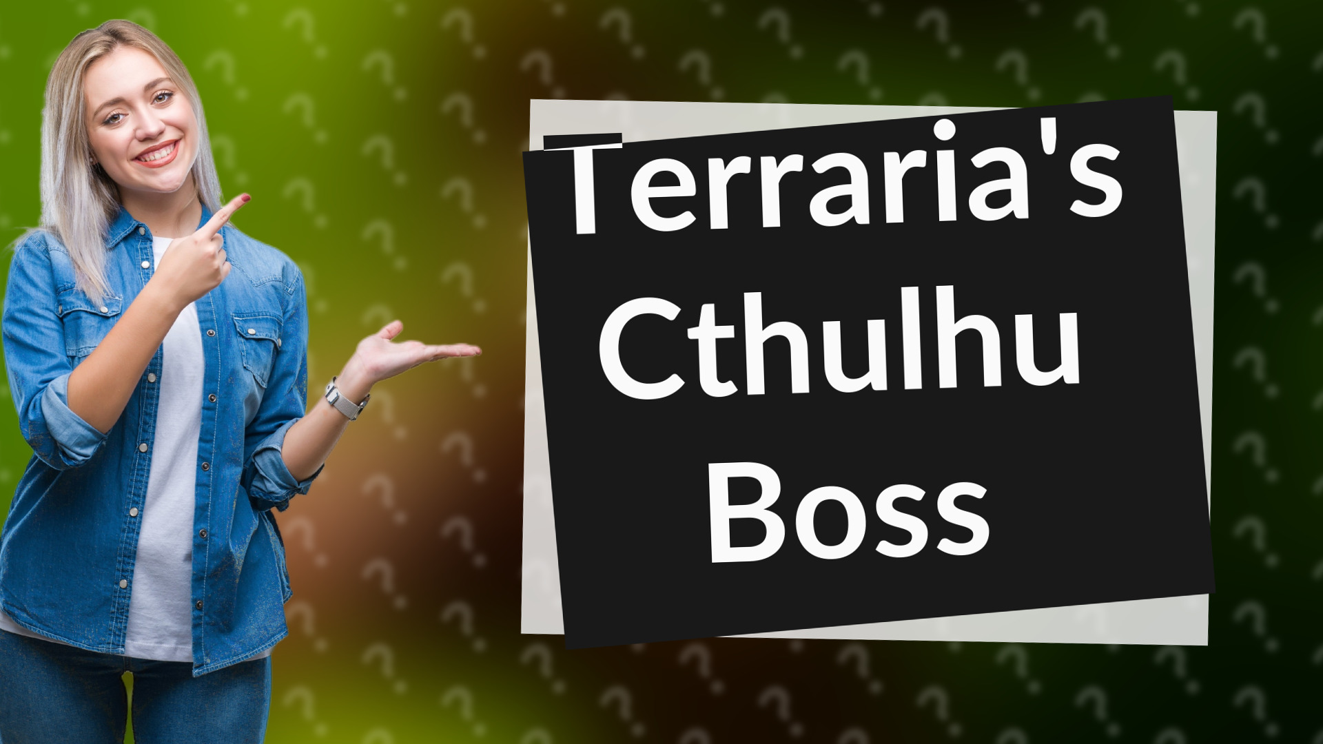 Terraria's Cthulhu Boss