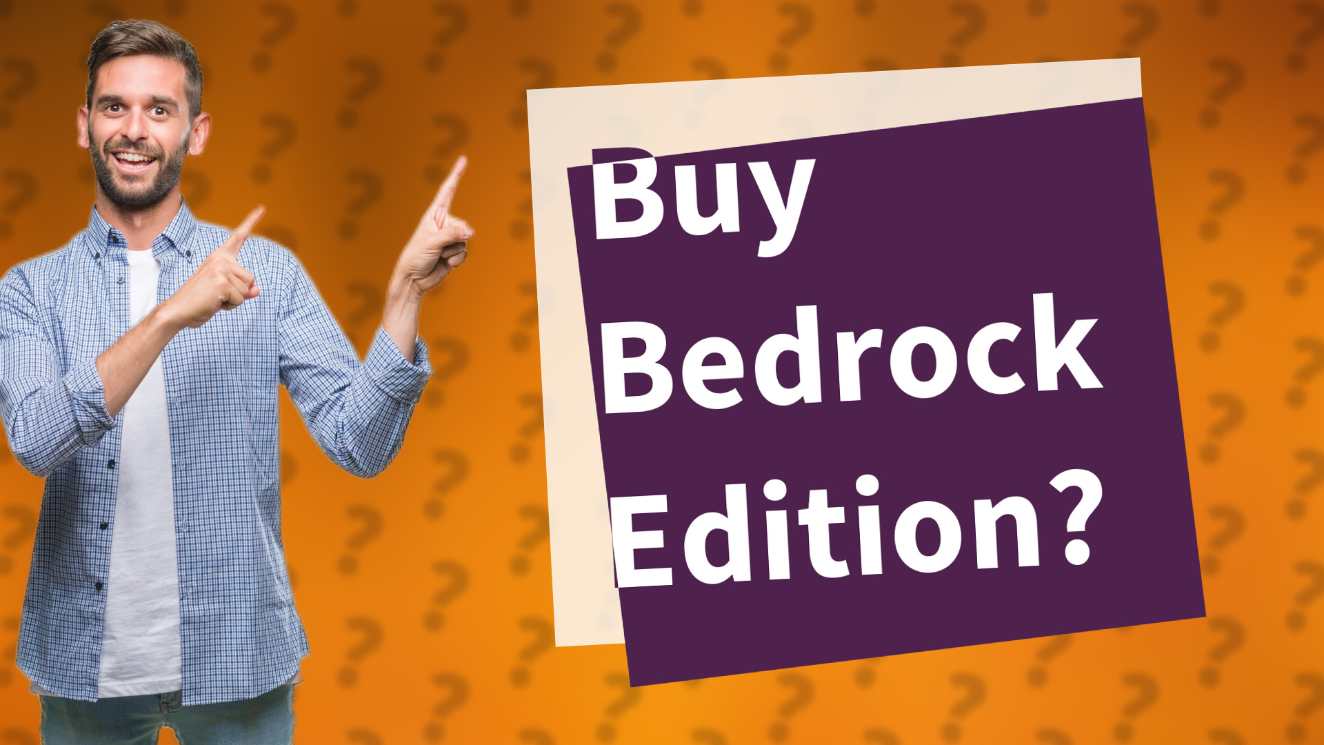 Buy Bedrock Edition?