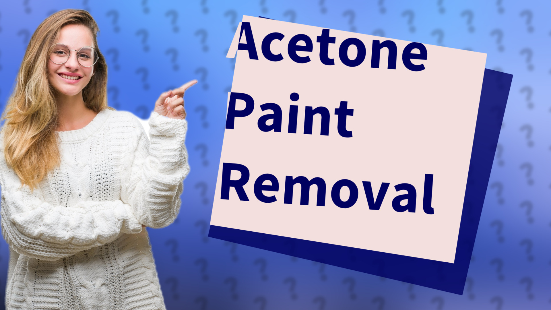 Acetone Paint Removal