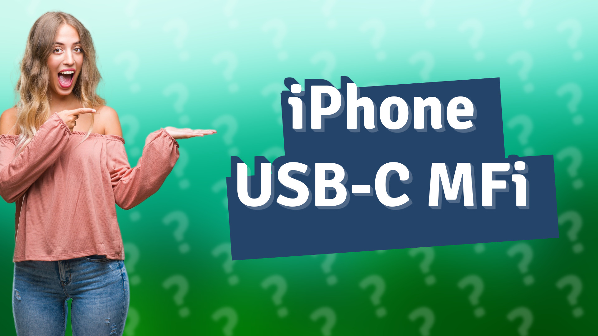 iPhone USB-C MFi