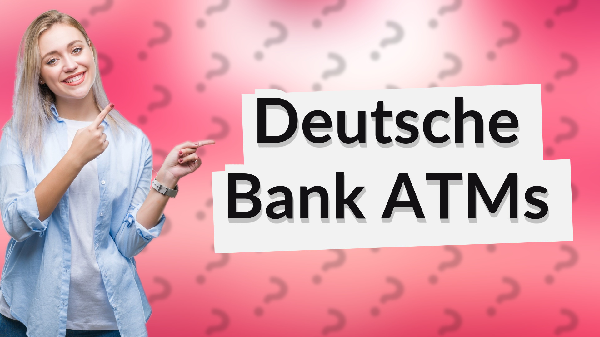 Deutsche Bank ATMs