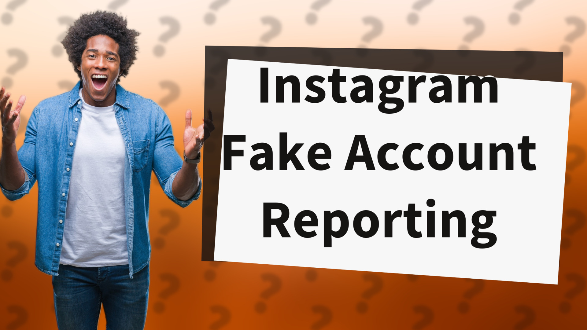 Instagram Fake Account Reporting
