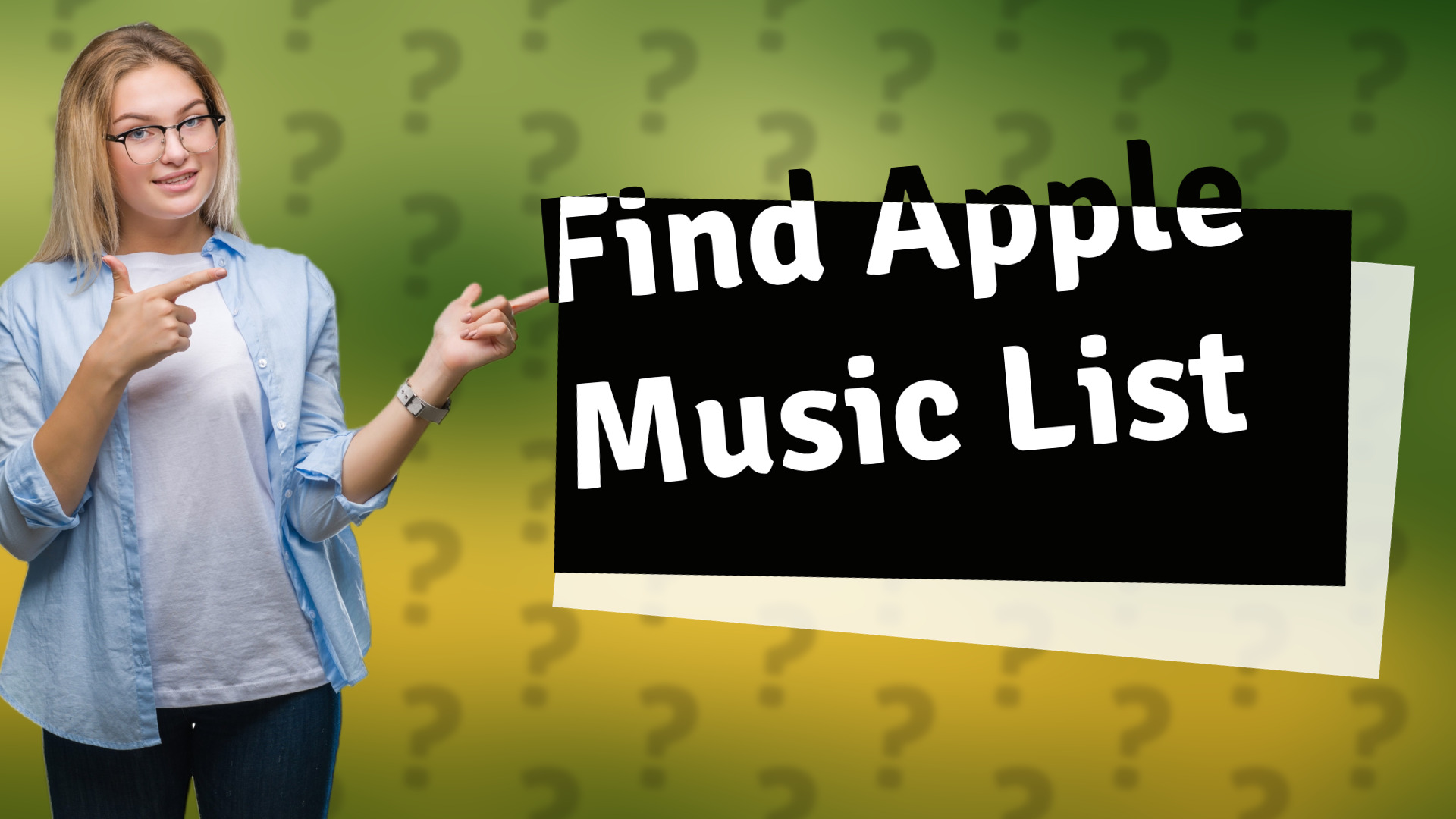 Find Apple Music List