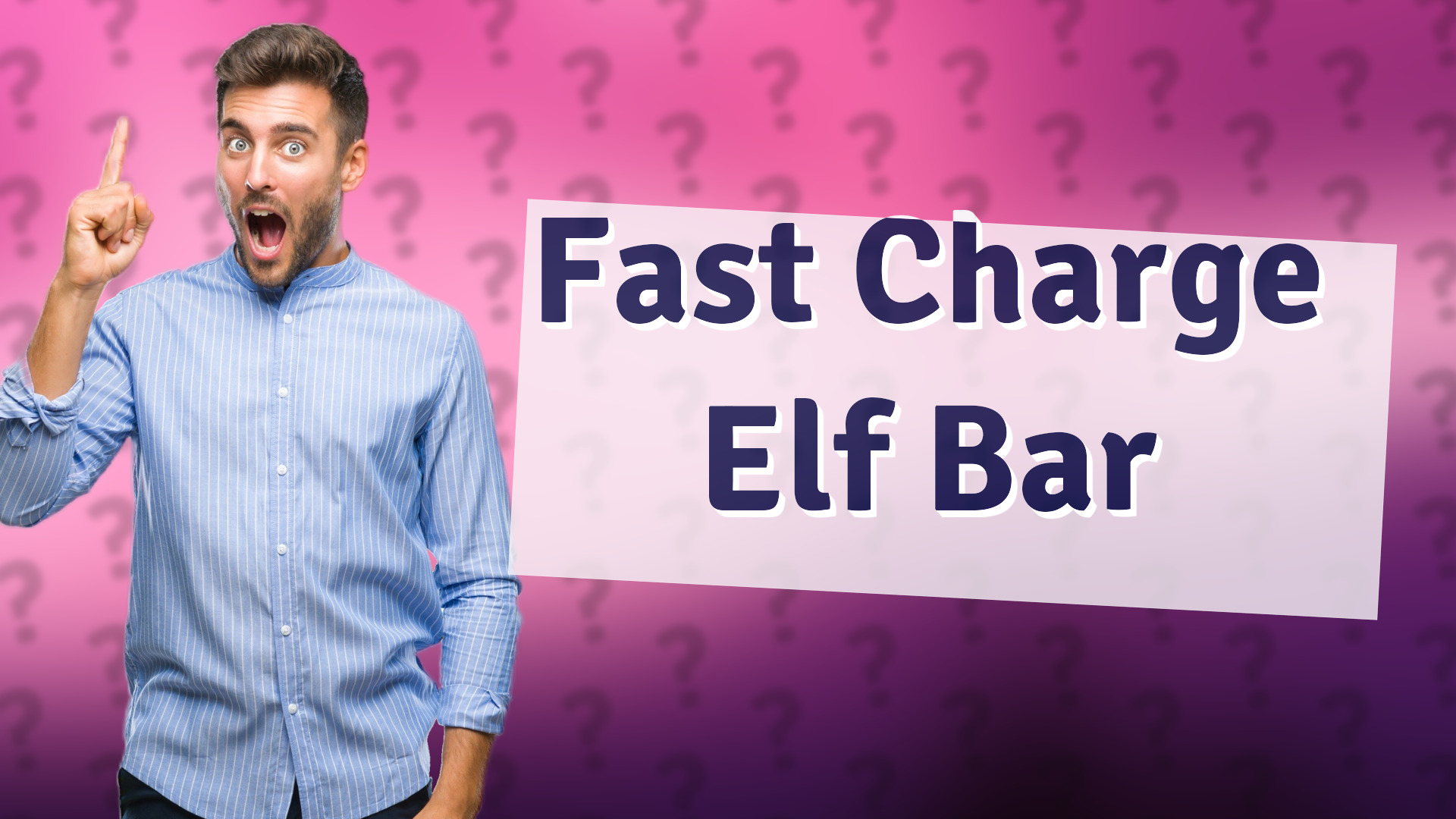 Fast Charge Elf Bar