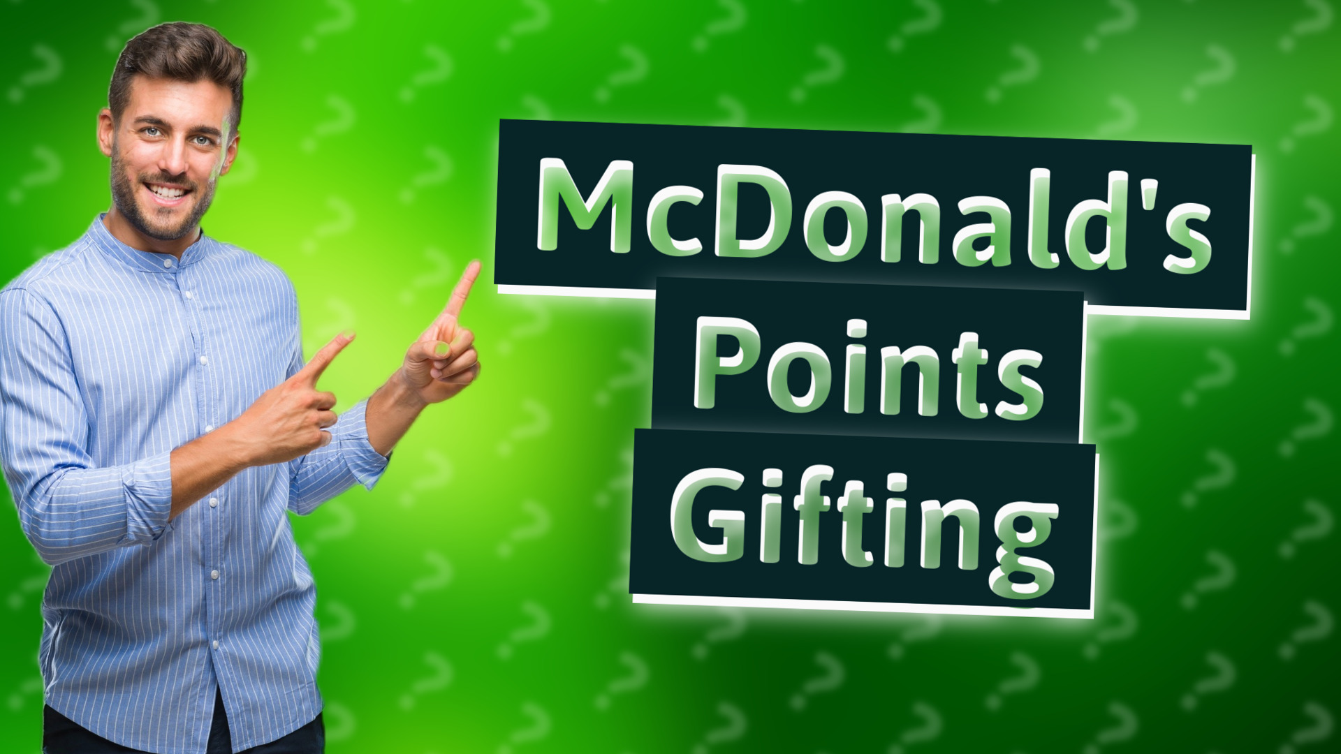 McDonald's Points Gifting