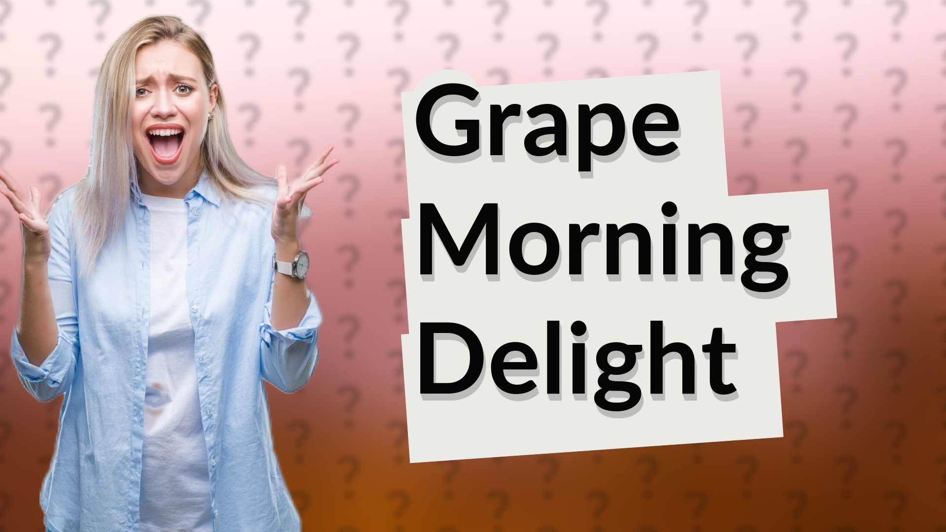 Grape Morning Delight