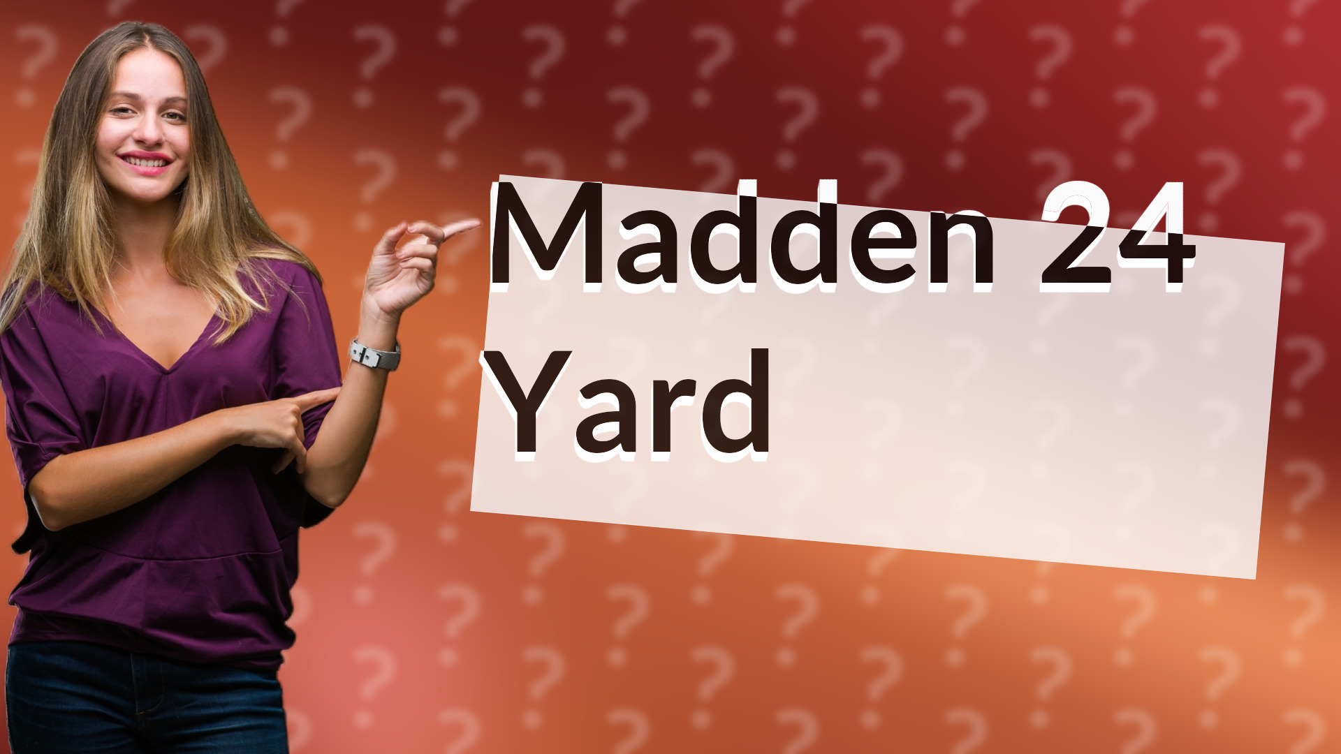 Madden 24 Yard