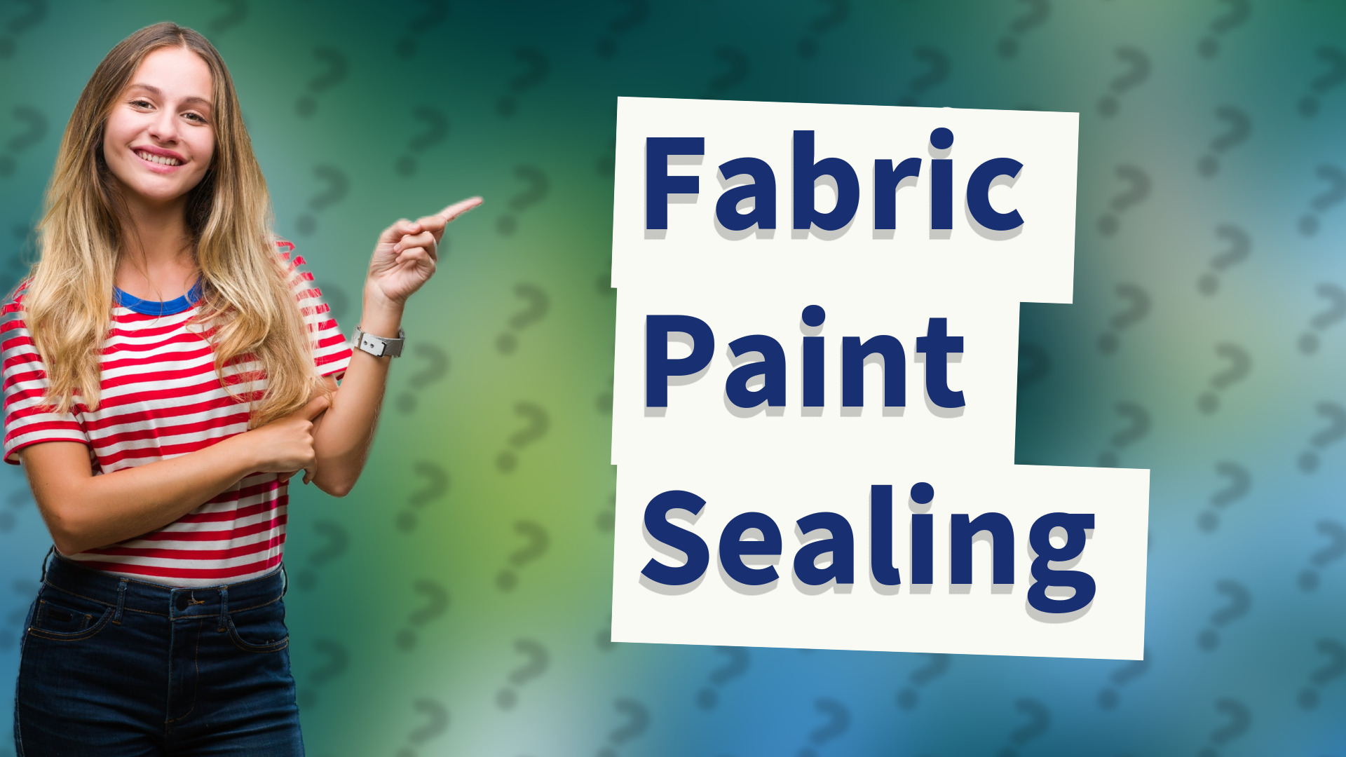 Fabric Paint Sealing